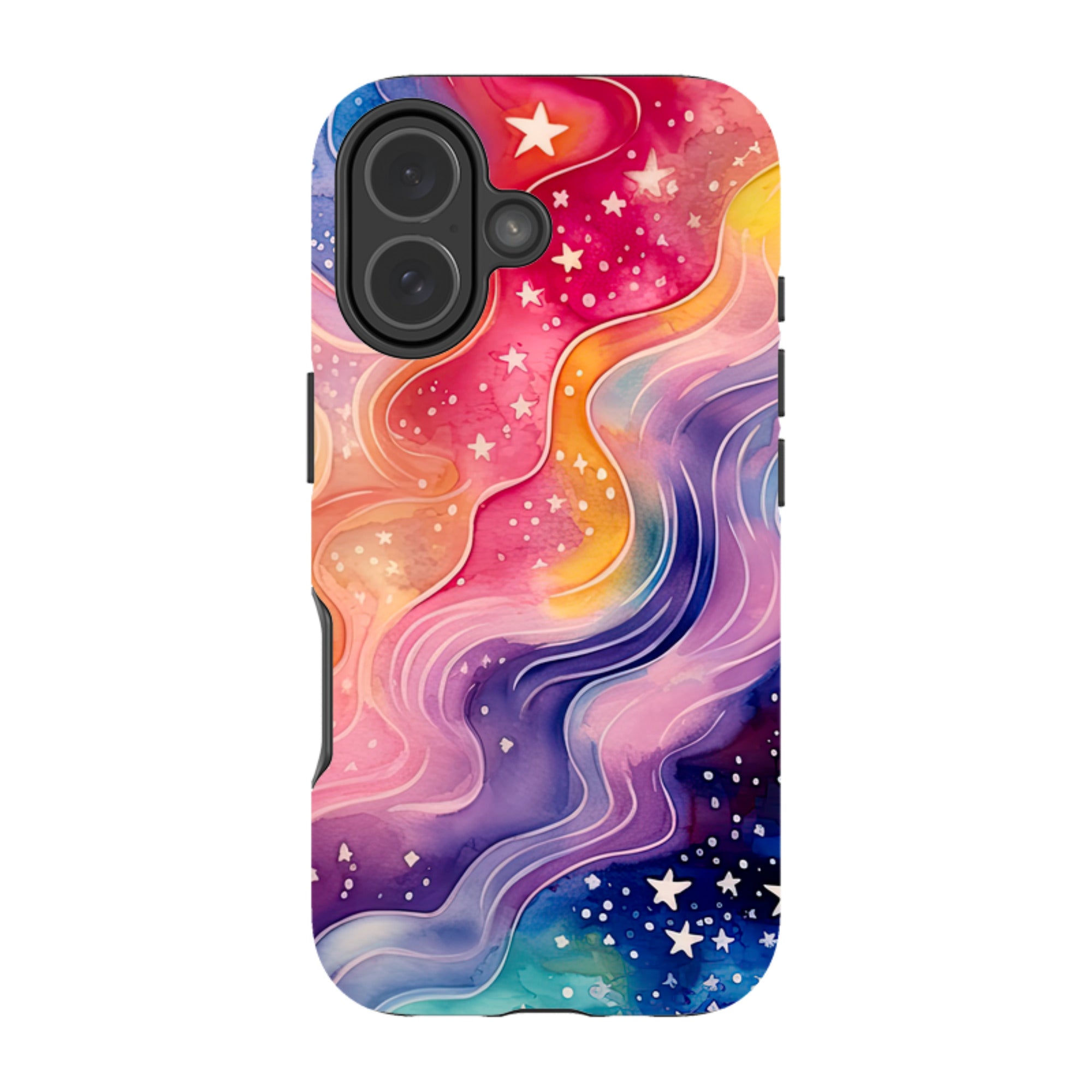 iPhone MagSafe Tough Case - Rainbow Stars V