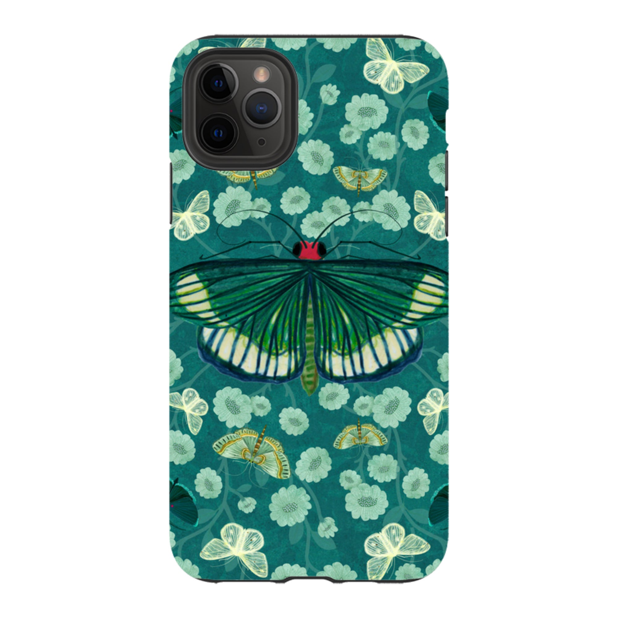 iPhone Tough Case - Big Moth 2 By Katherine Quinn