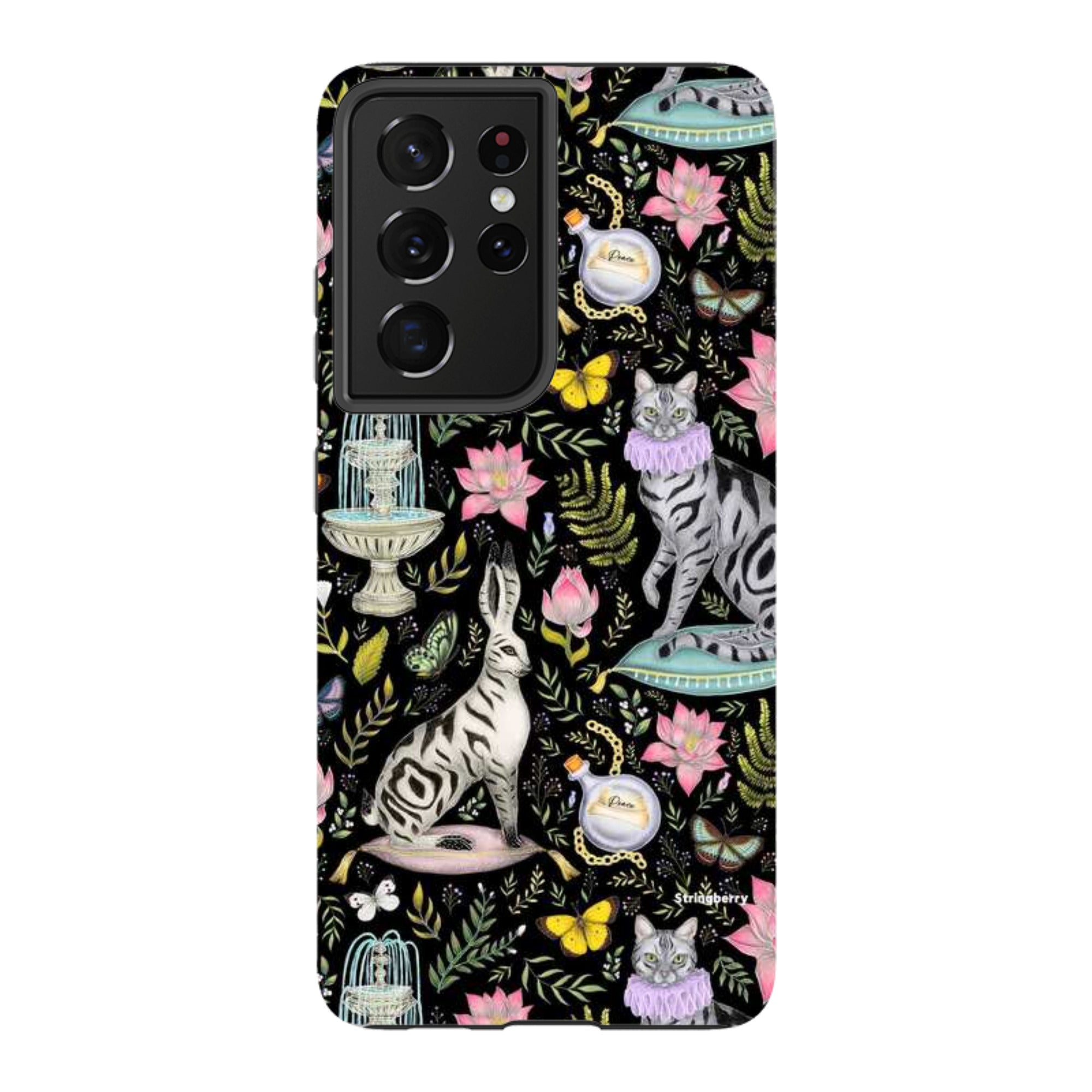 Samsung Tough Case - Lotus Garden By Catherine Rowe
