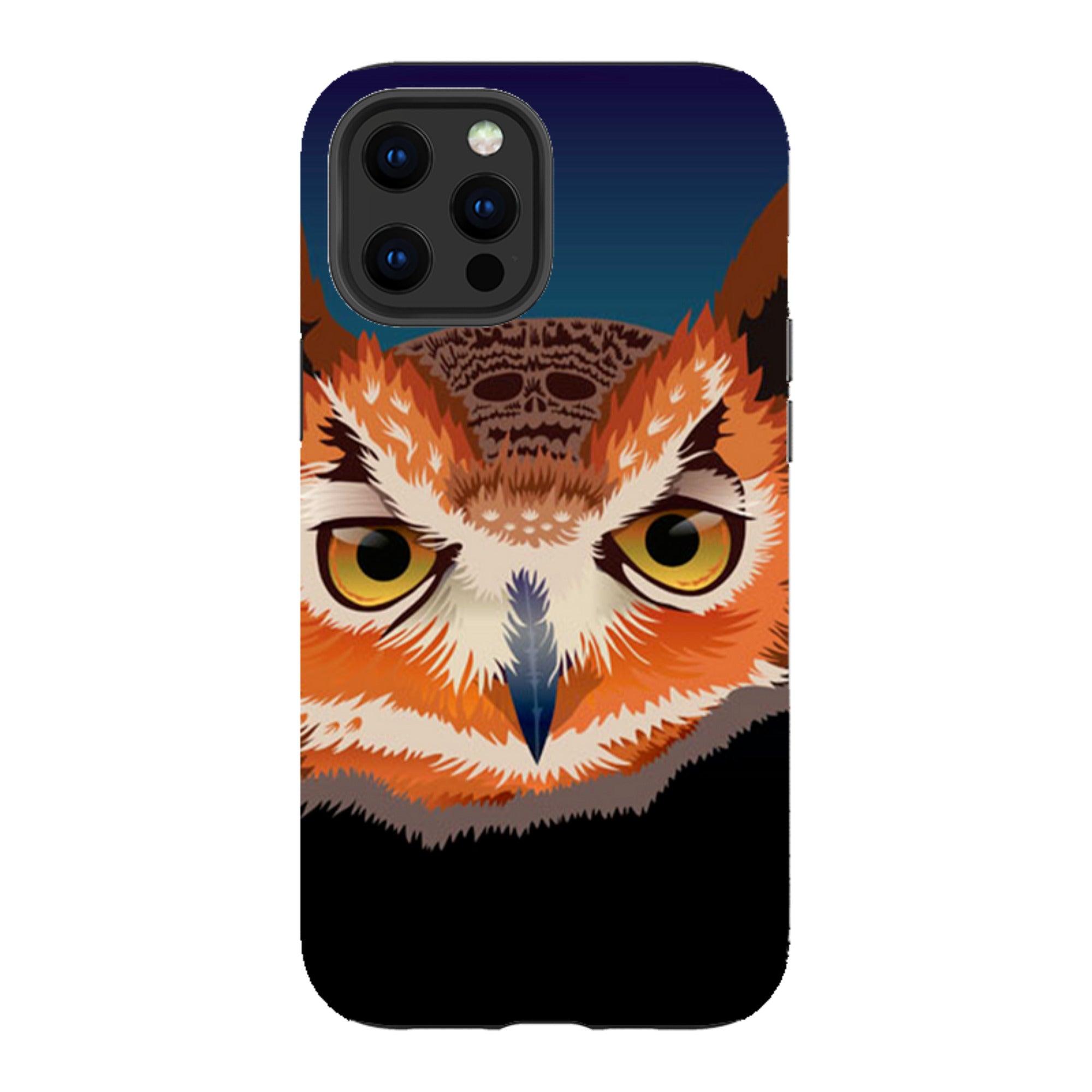 iPhone Tough Case - Owl By Mia Underwood
