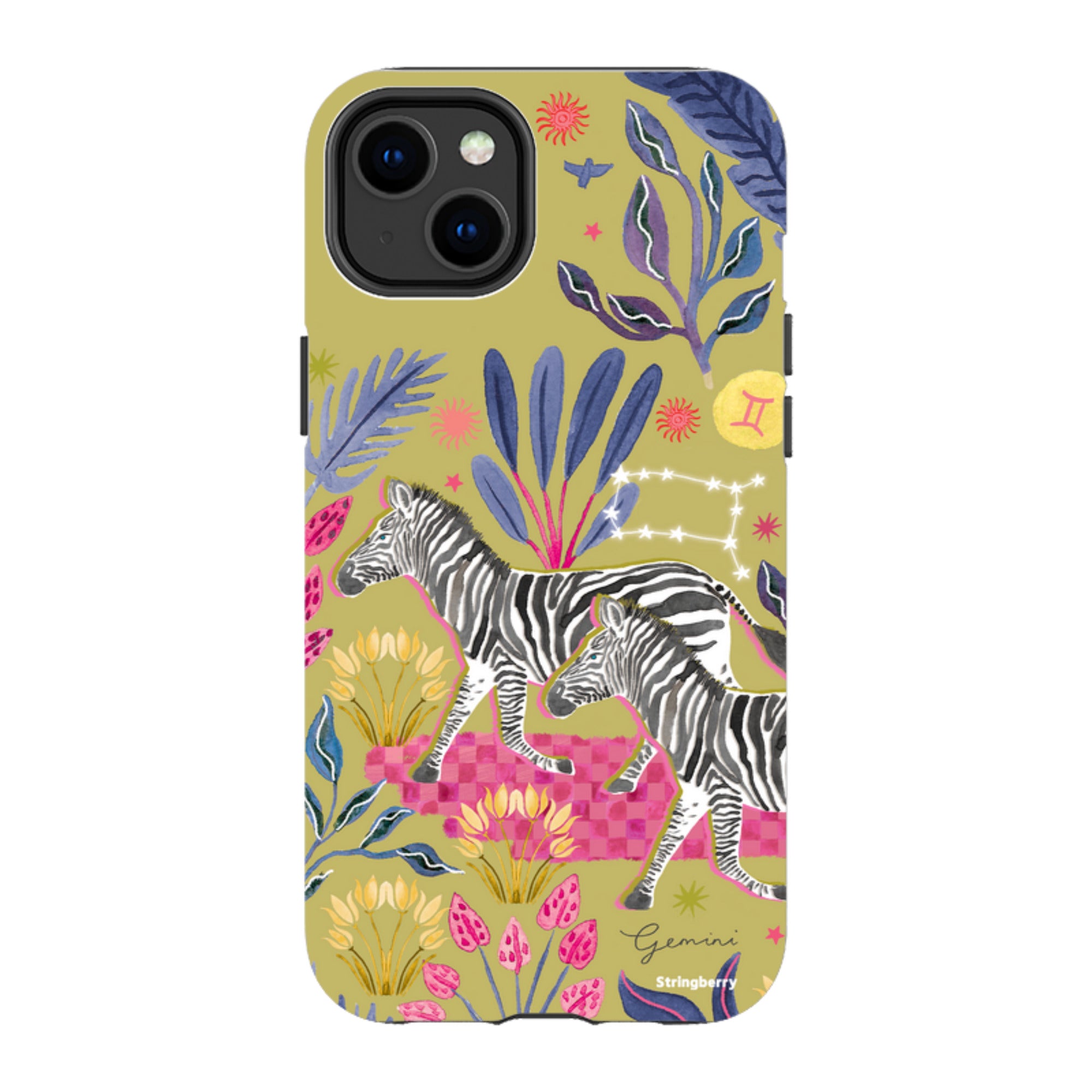iPhone Tough Case - Gemini By Emma Frances Grant
