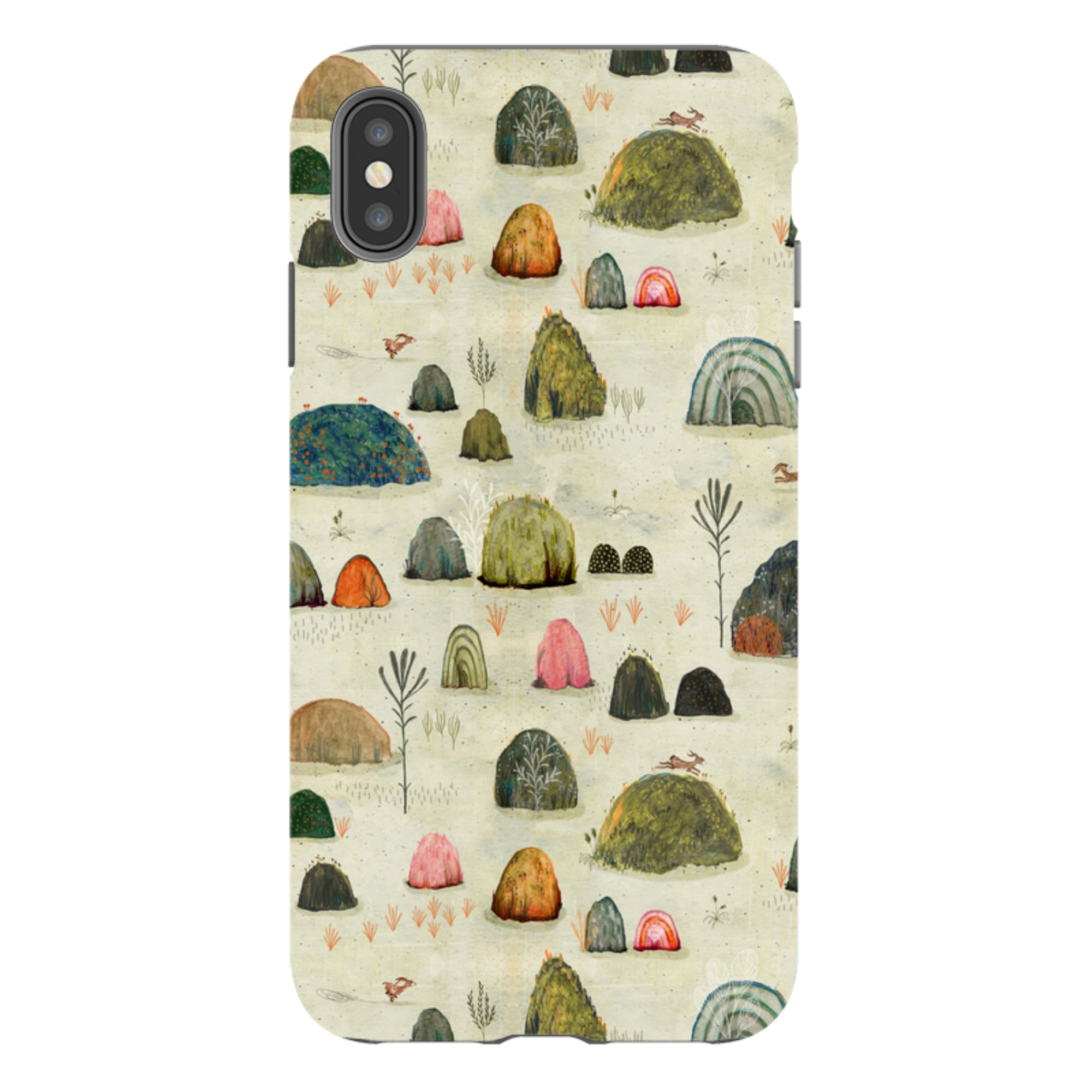 iPhone Tough Case - Sunset Mossy By Katherine Quinn