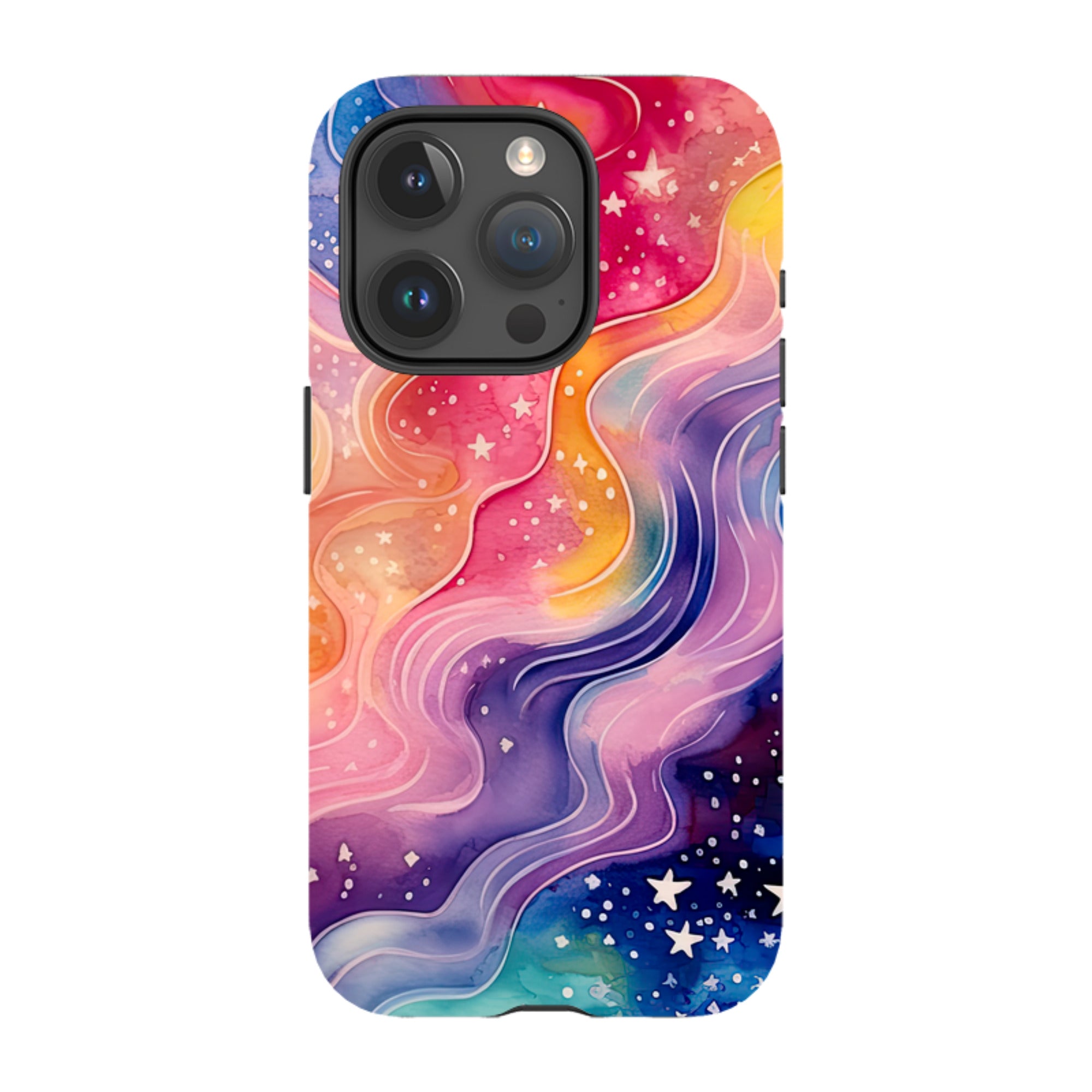 iPhone MagSafe Tough Case - Rainbow Stars V