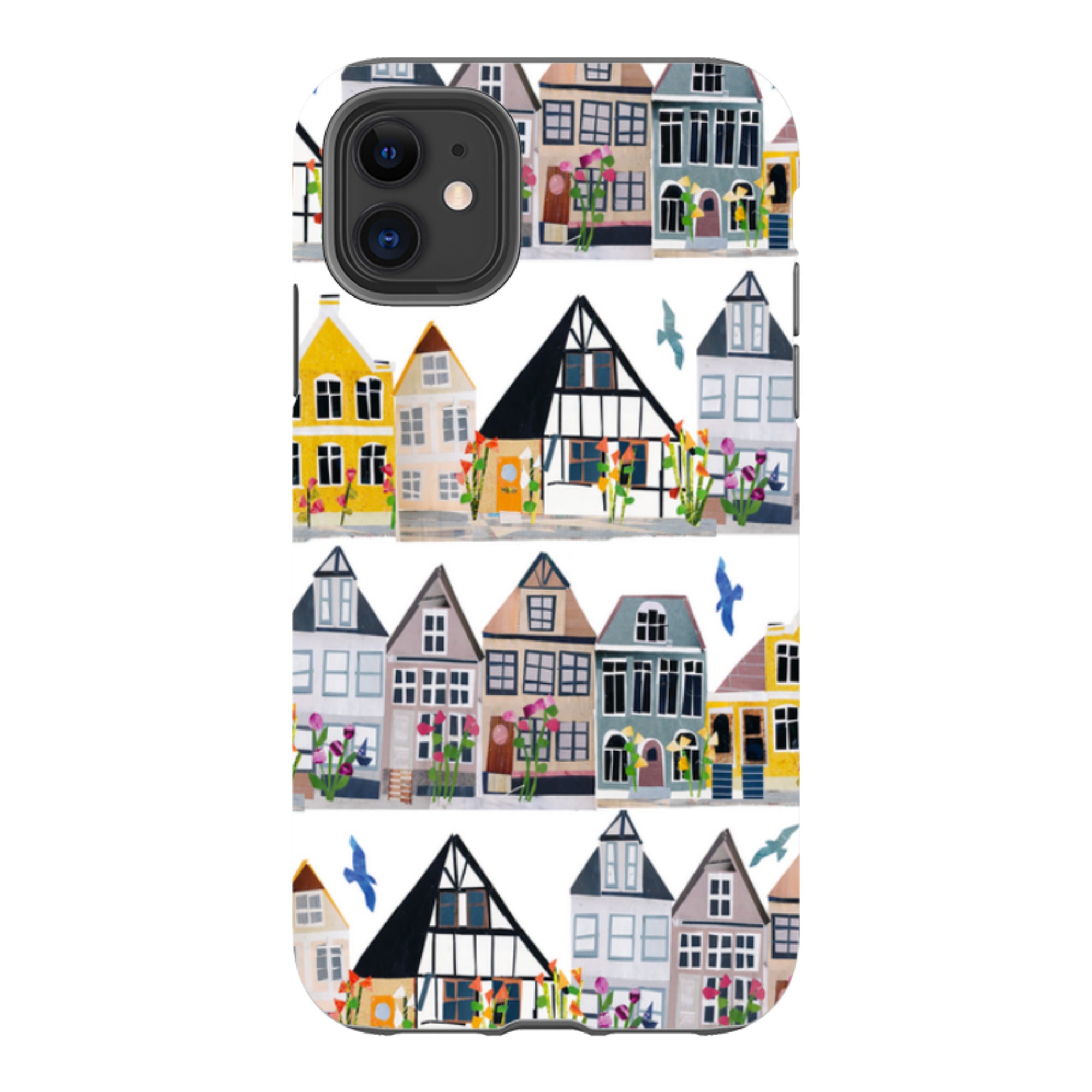 iPhone Tough Case - Danish Houses By Tracey English