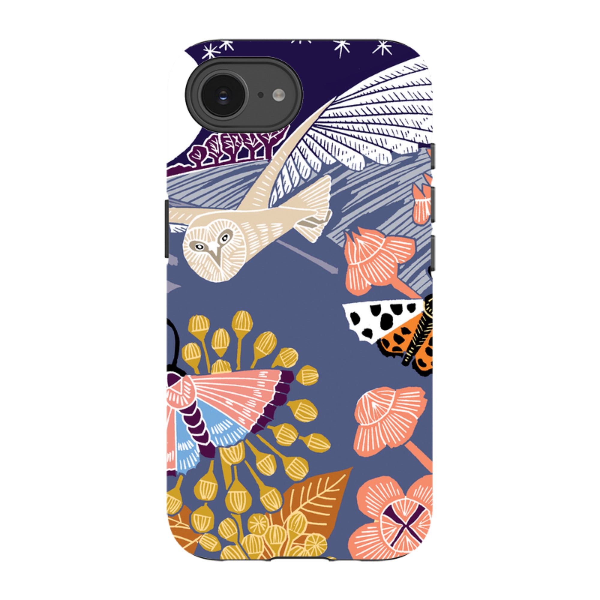 iPhone Tough Case - Evening Barn Owl By Kate Heiss