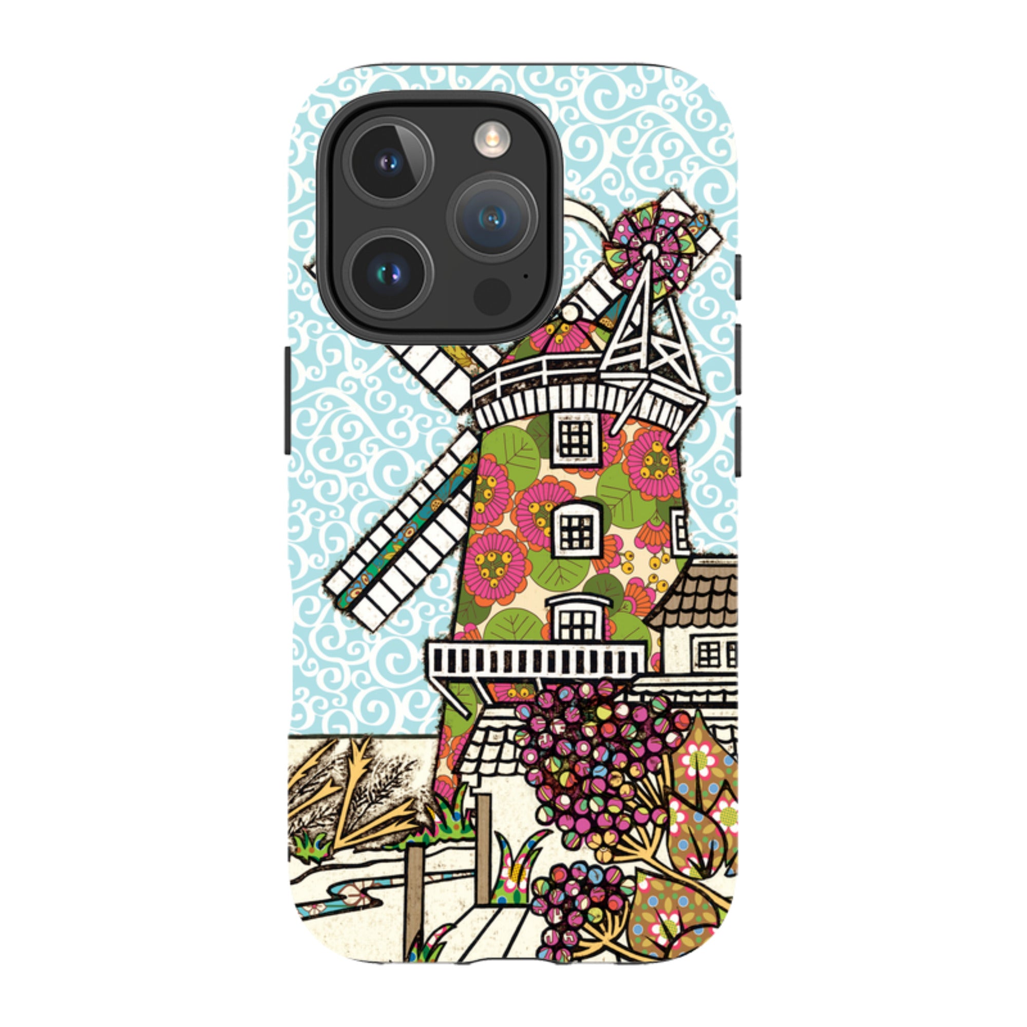 iPhone Tough Case - Cley Windmill By Amelia Bowman