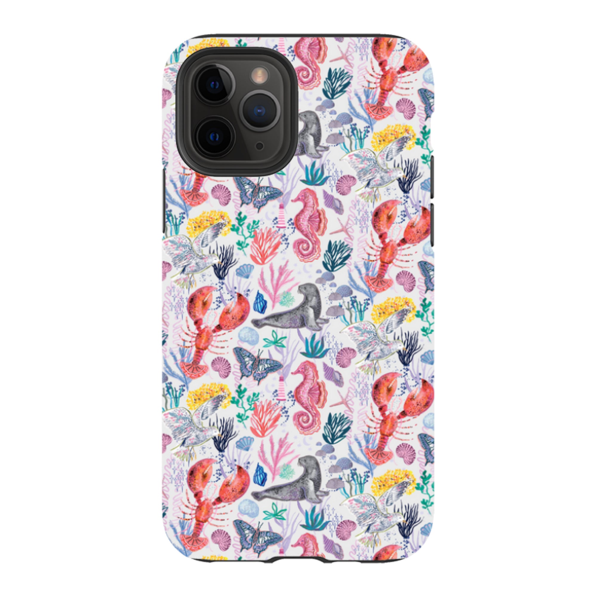 iPhone Case - Coastline Pattern-D By Emma Frances Grant