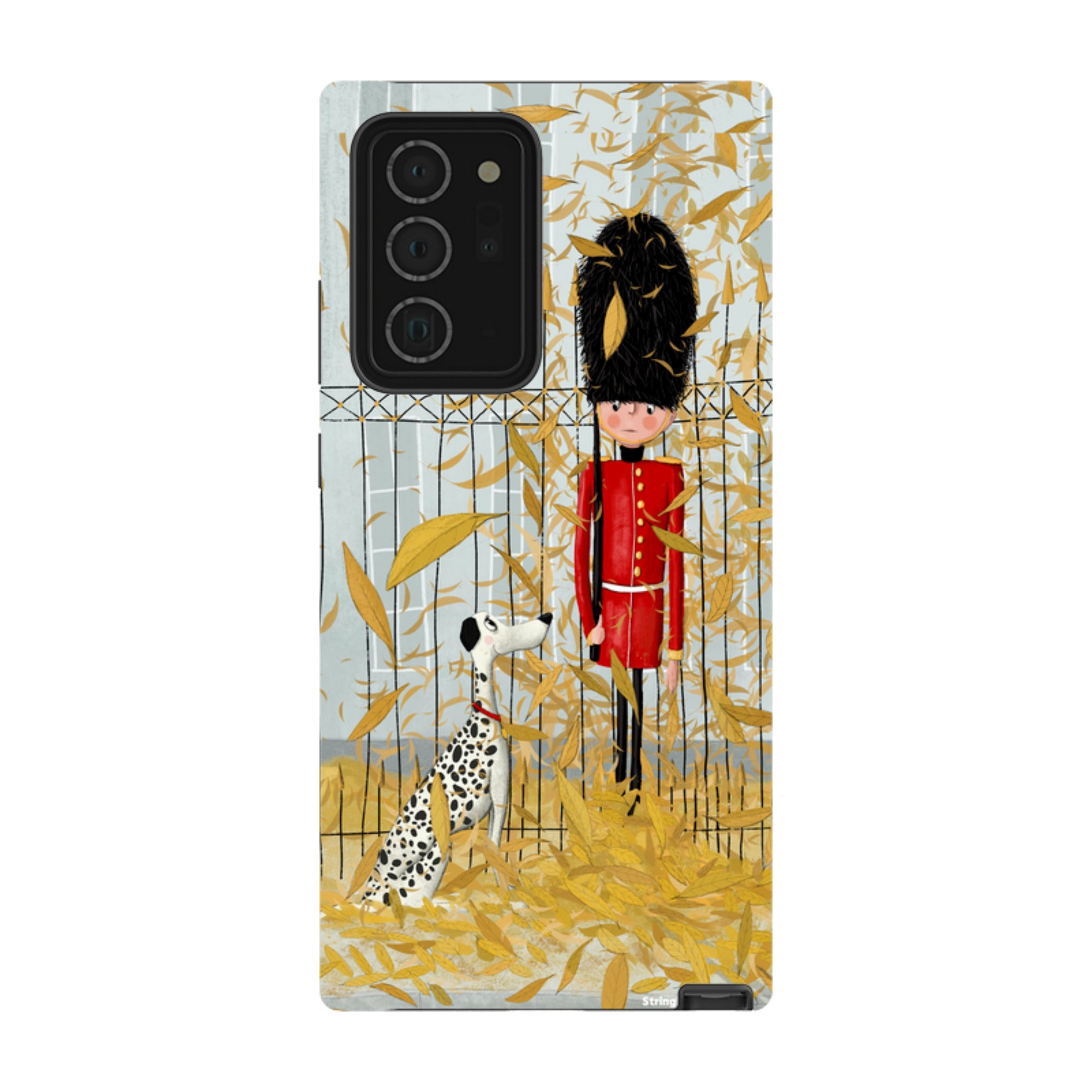Samsung Tough Case - London In Leaves By Maja Lindberg