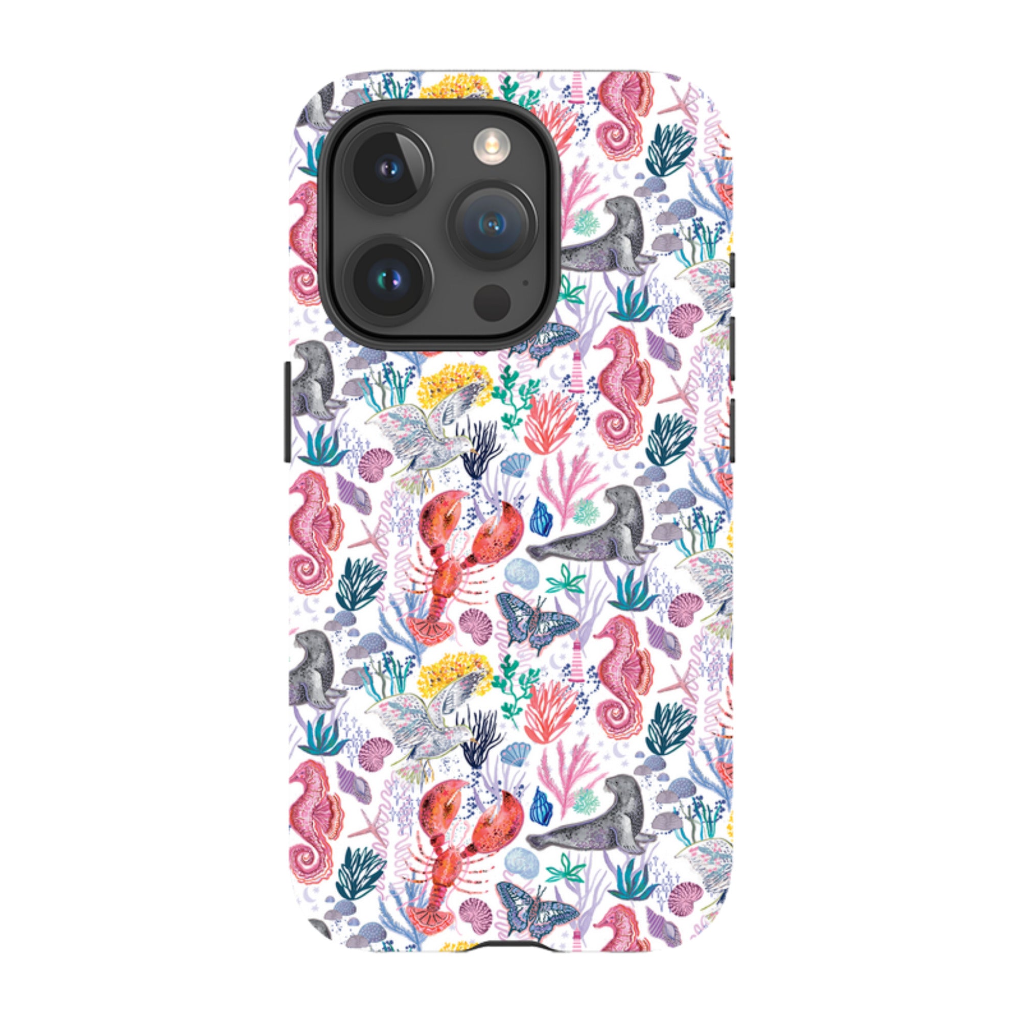 iPhone Case - Coastline Pattern-B By Emma Frances Grant