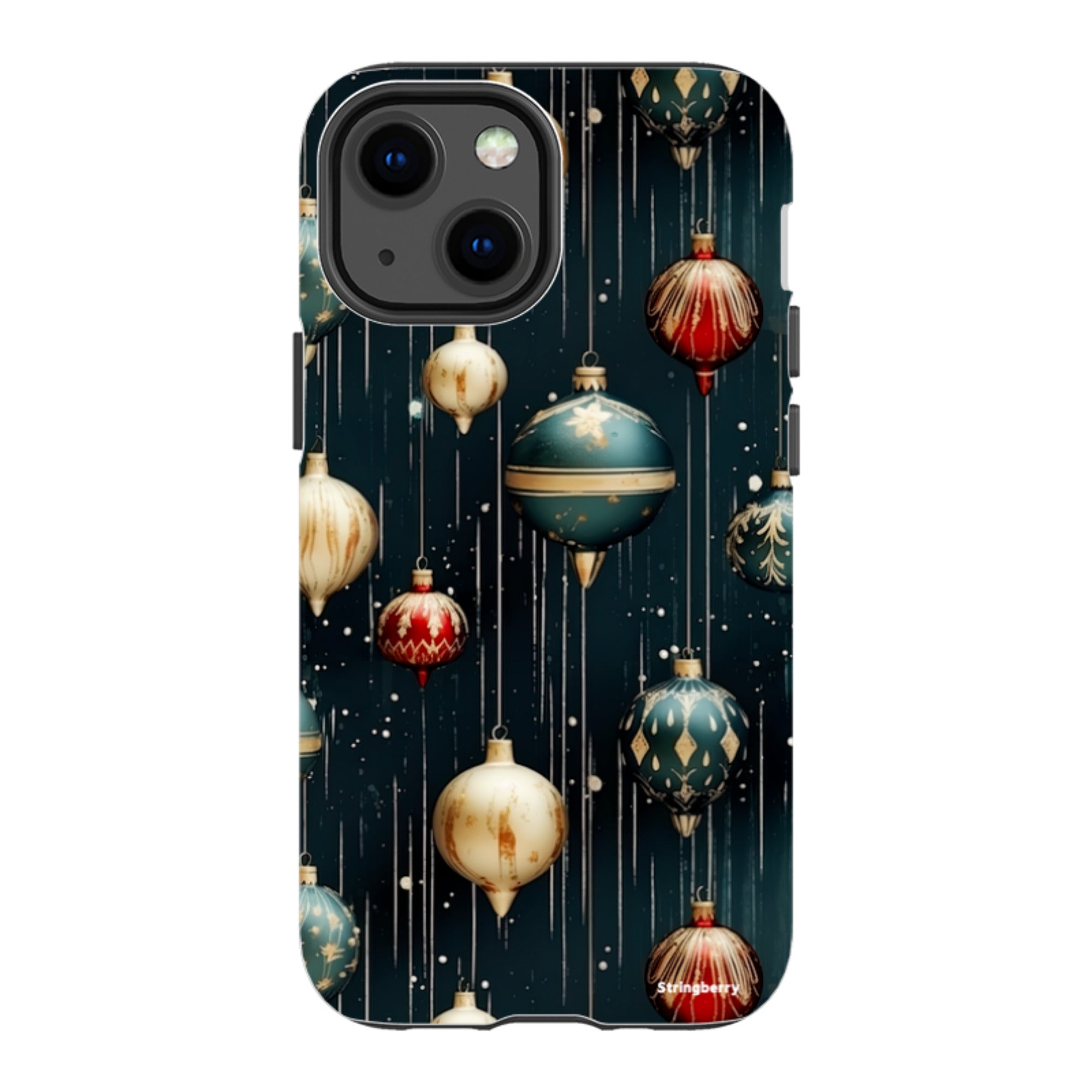 iPhone Tough Case - Christmas Baubles