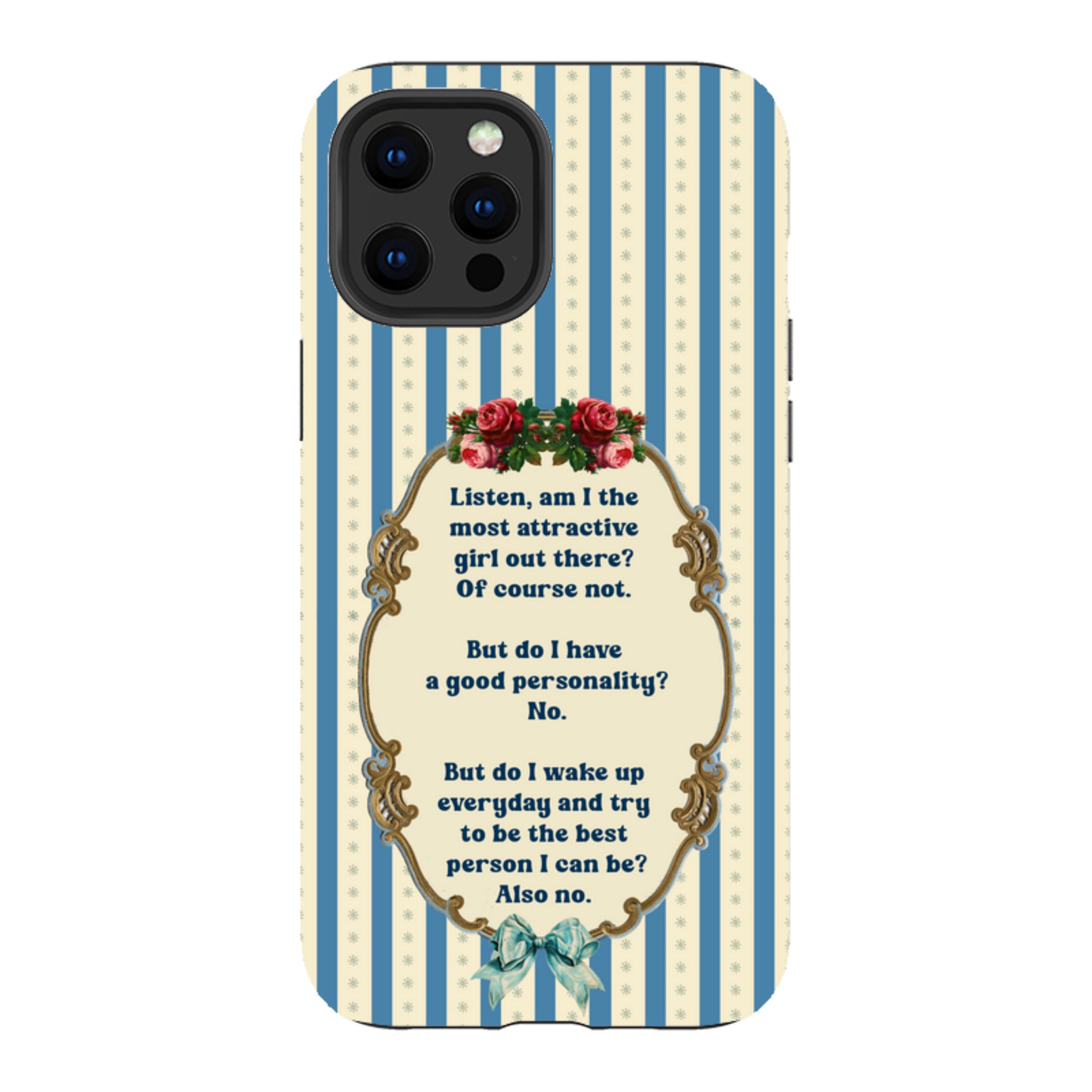 iPhone Tough Case - Attractive By Clare Jordan