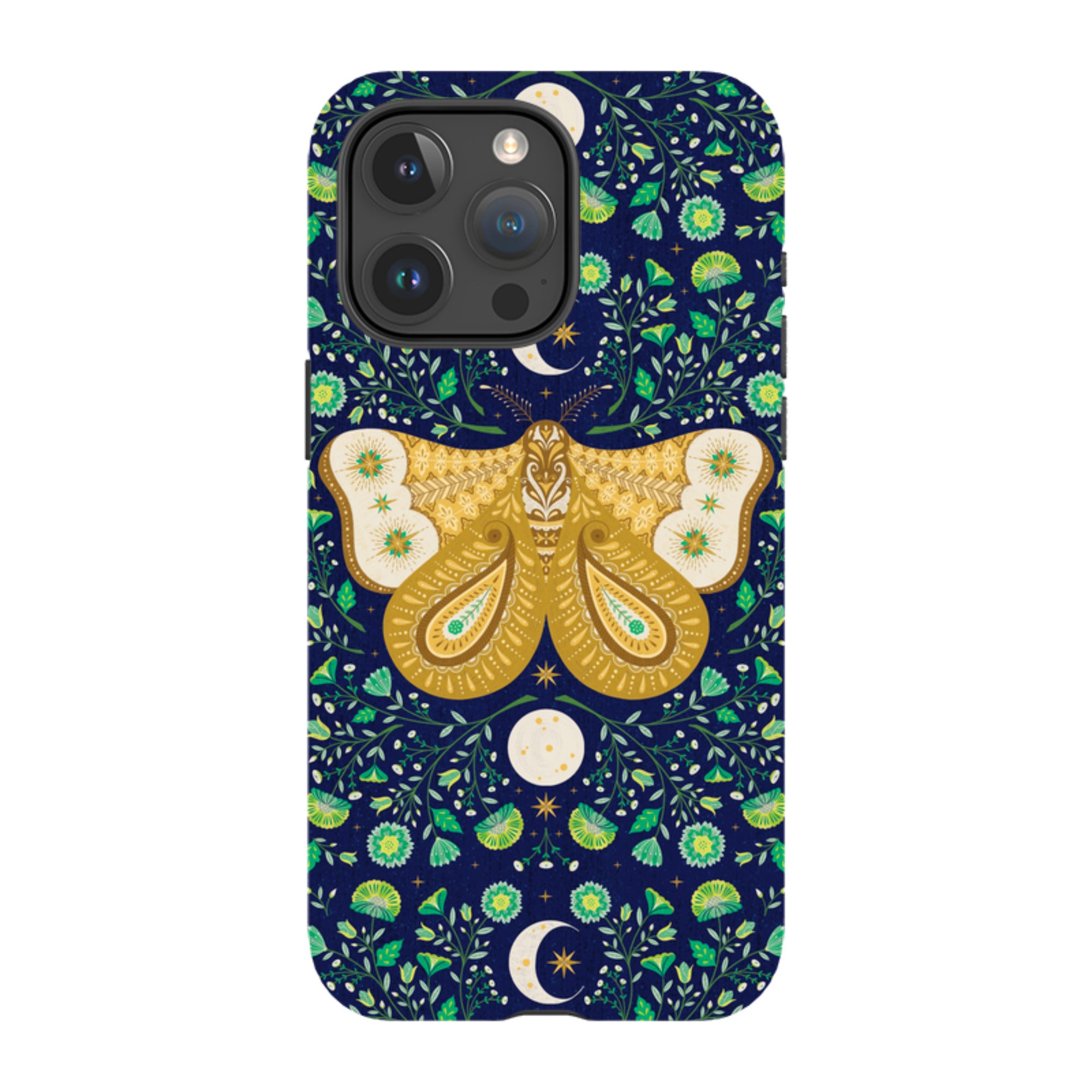 iPhone Tough Case - Moth By Jenny Zemanek