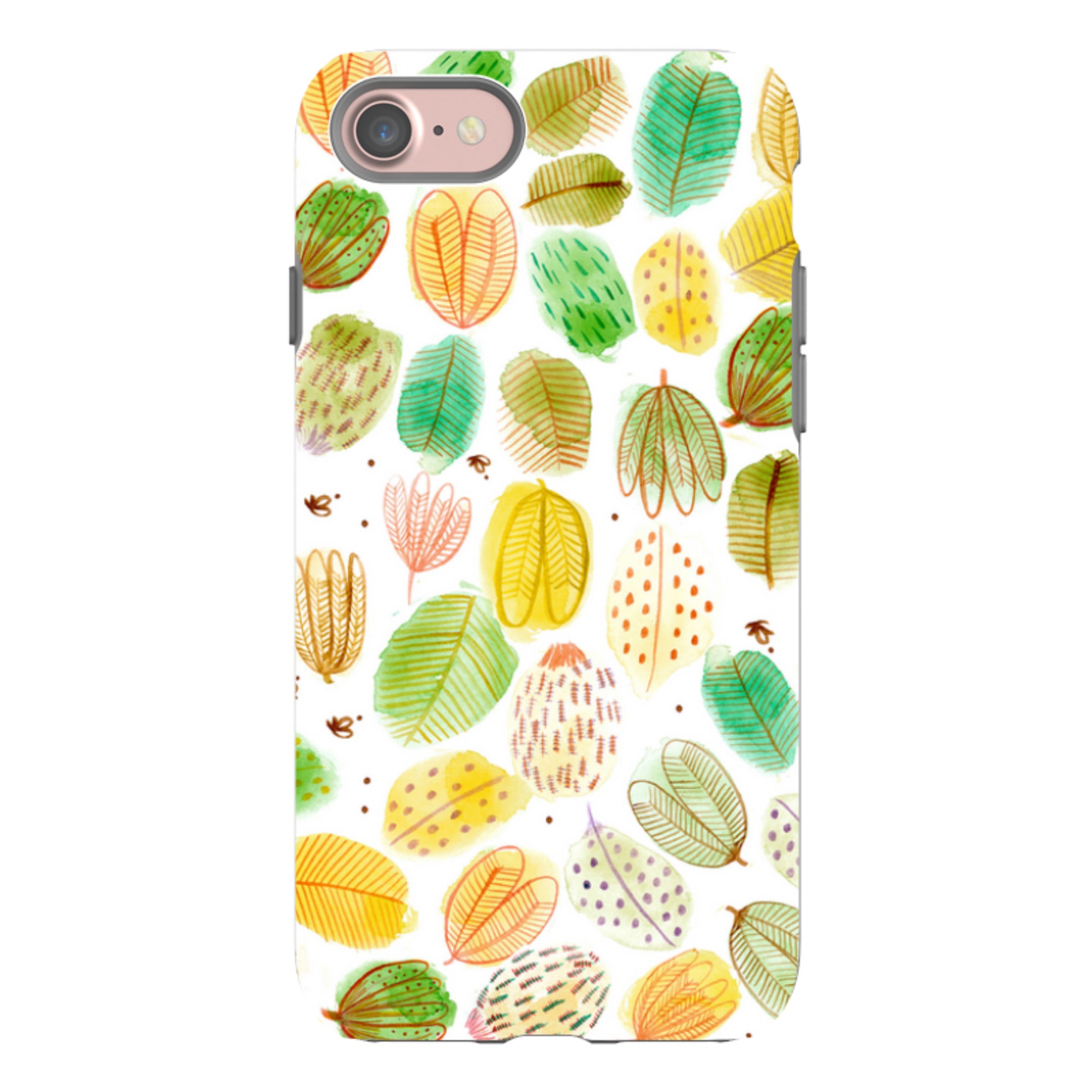 iPhone Tough Case - Leaves By Gabriela Larios