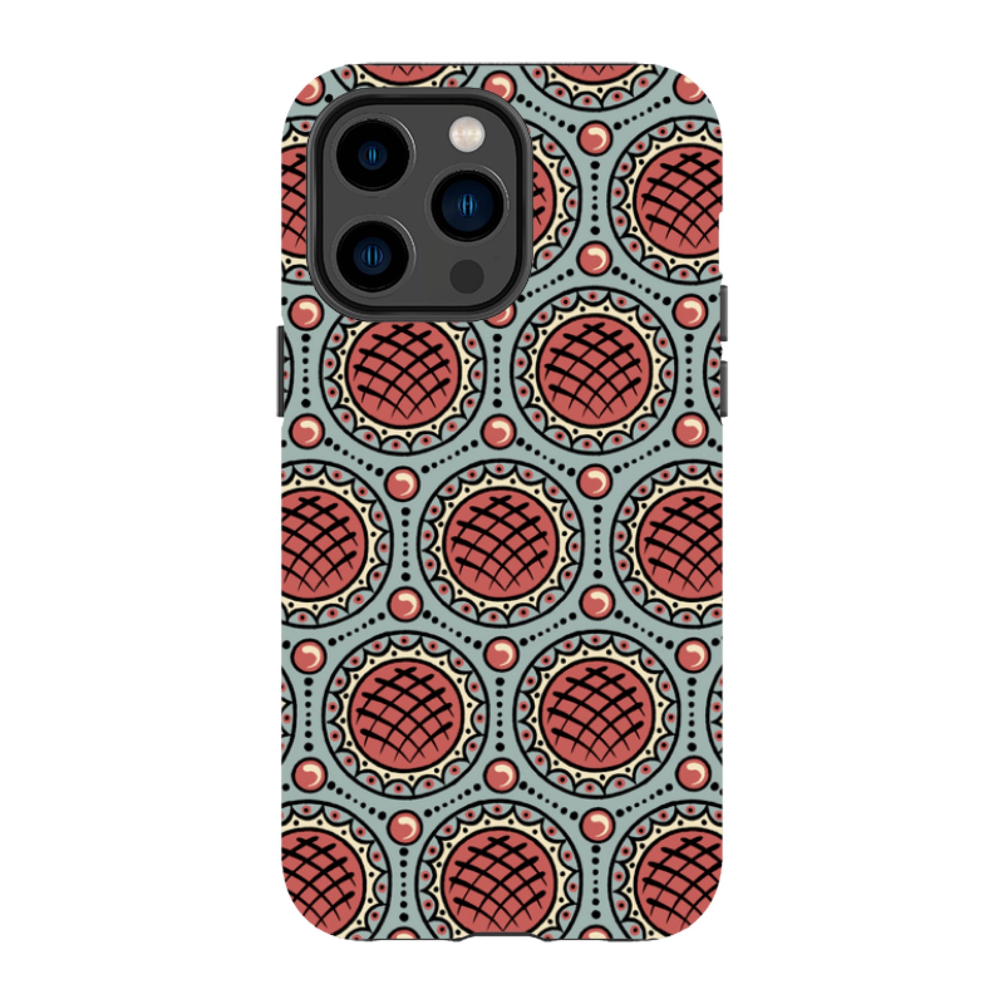 iPhone Tough Case - Charleston Red By Cressida Bell