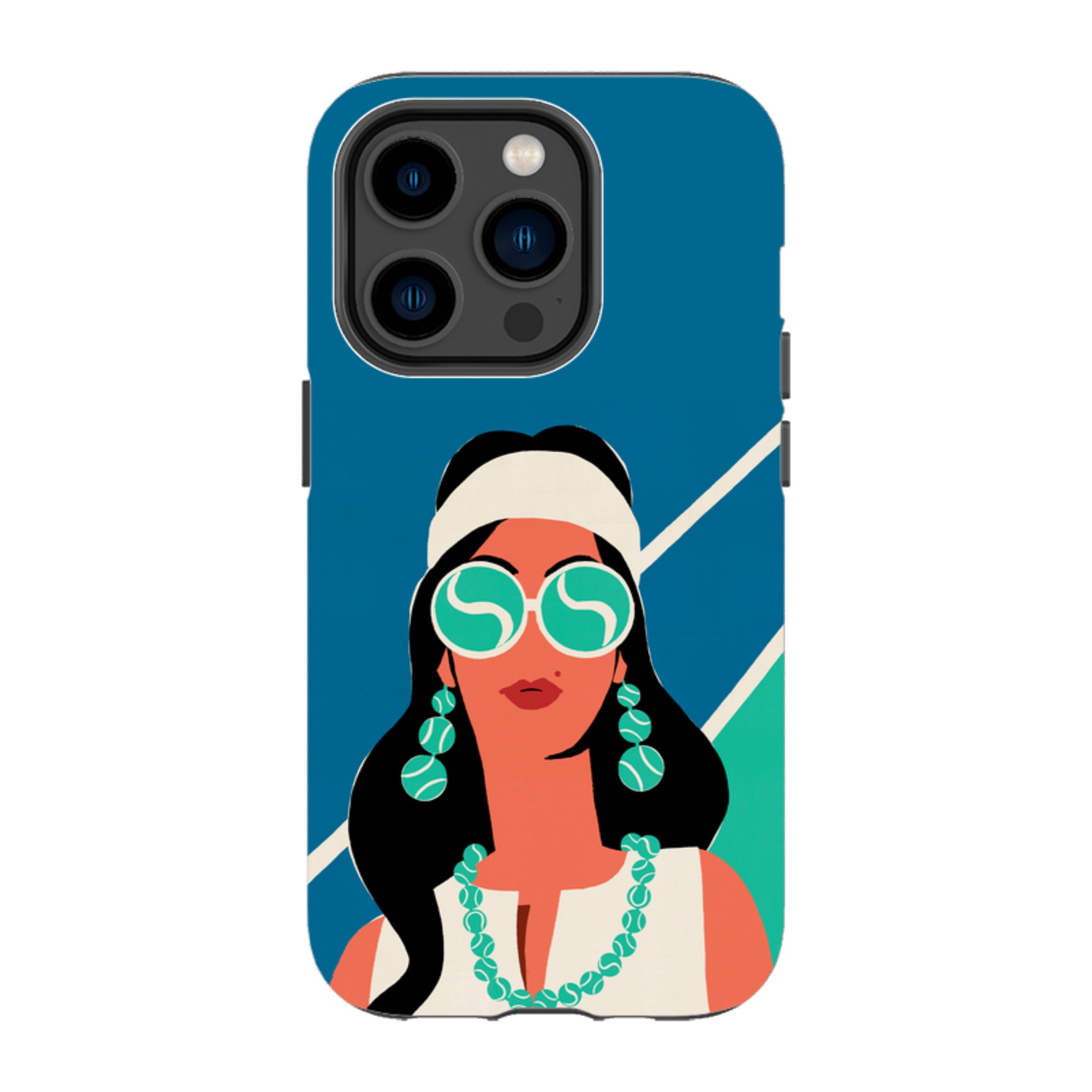 iPhone MagSafe Tough Case -  Tennis Fashion By Paul Thurlby