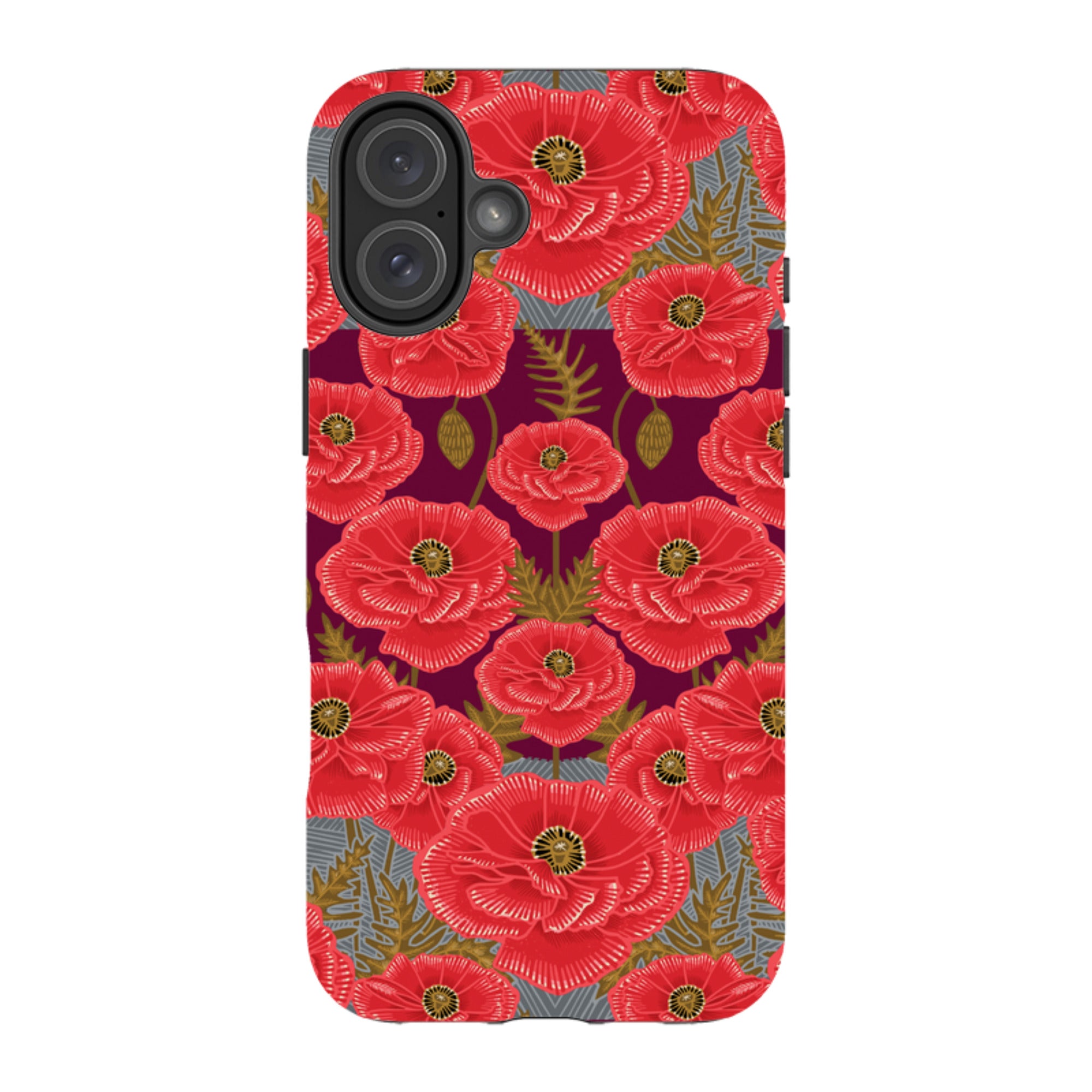 iPhone Case - Poppy Red By Kate Heiss