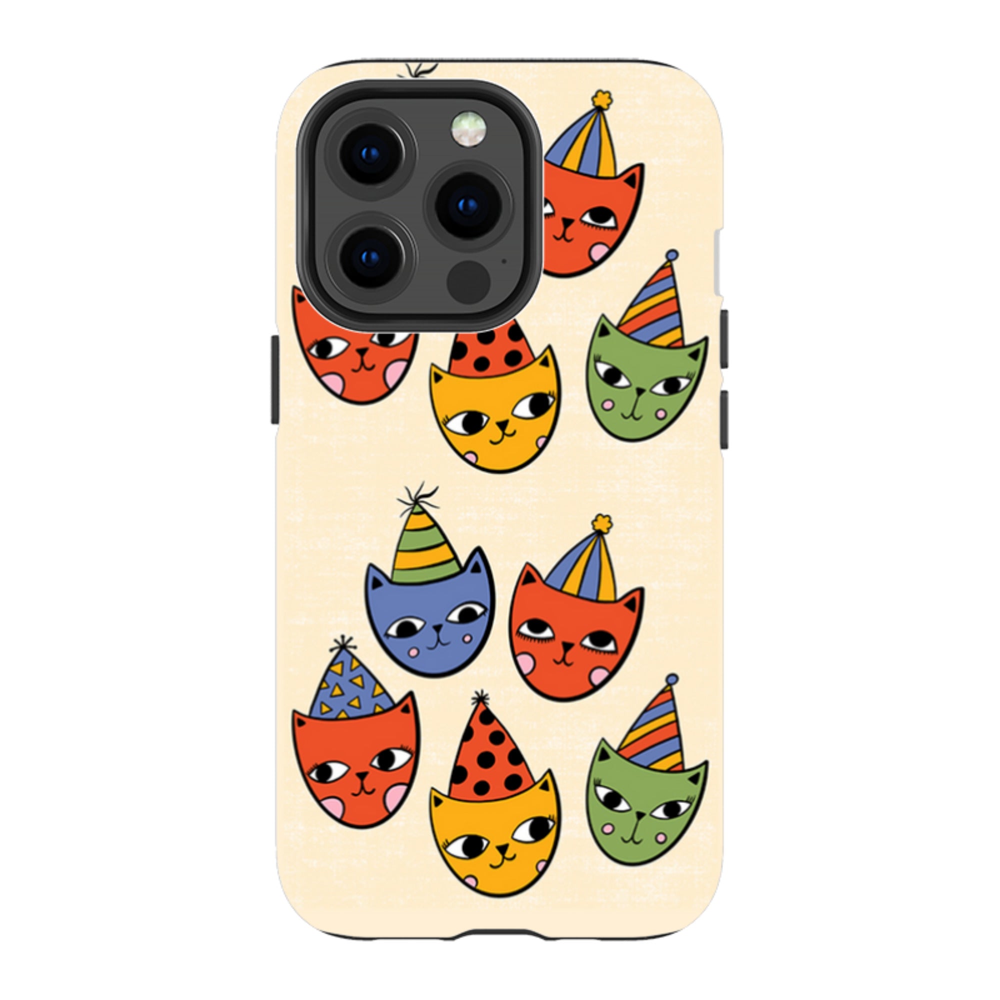 iPhone Tough Case - Happy Cats By Suzy Taylor