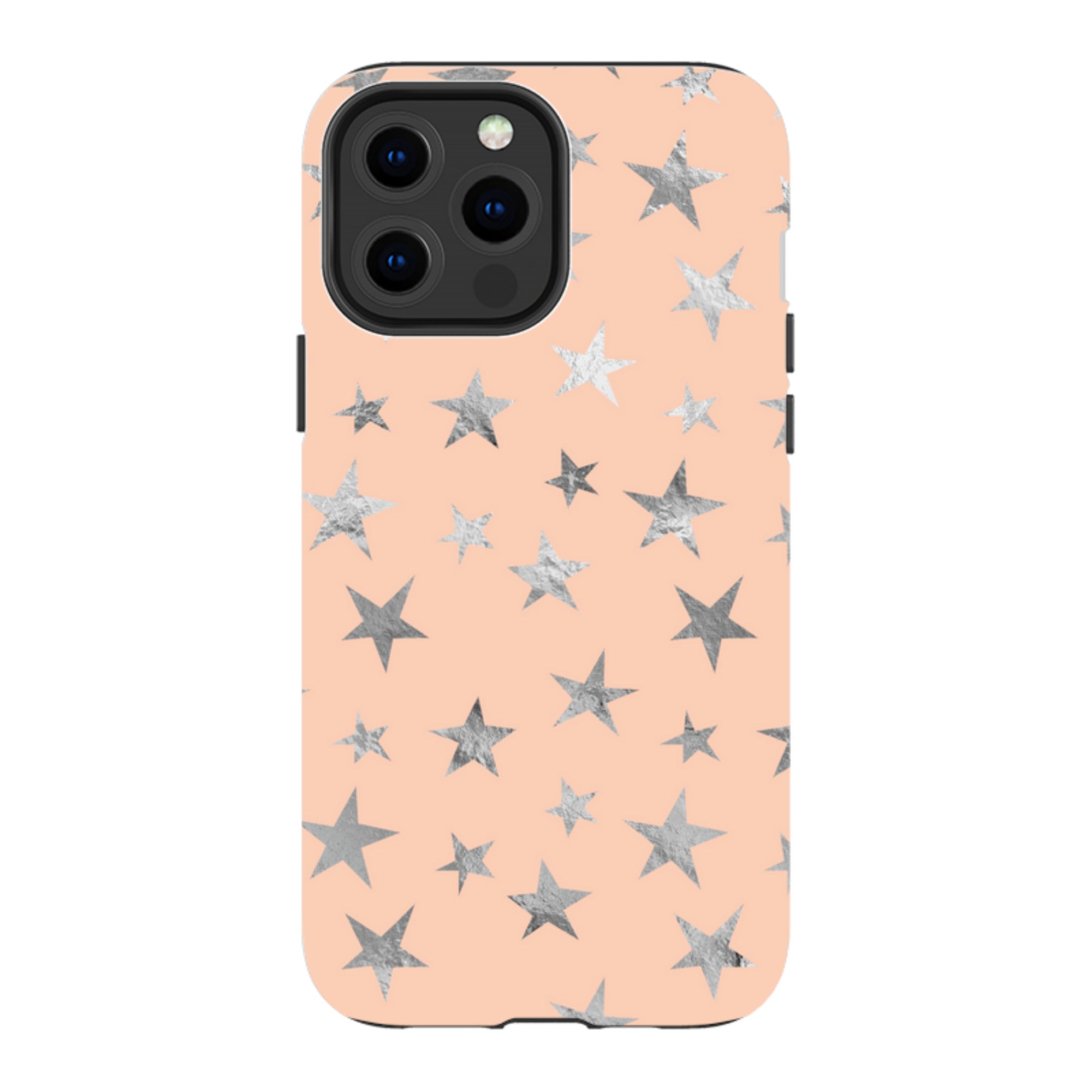 iPhone Tough Case - Pale and Silver Stars