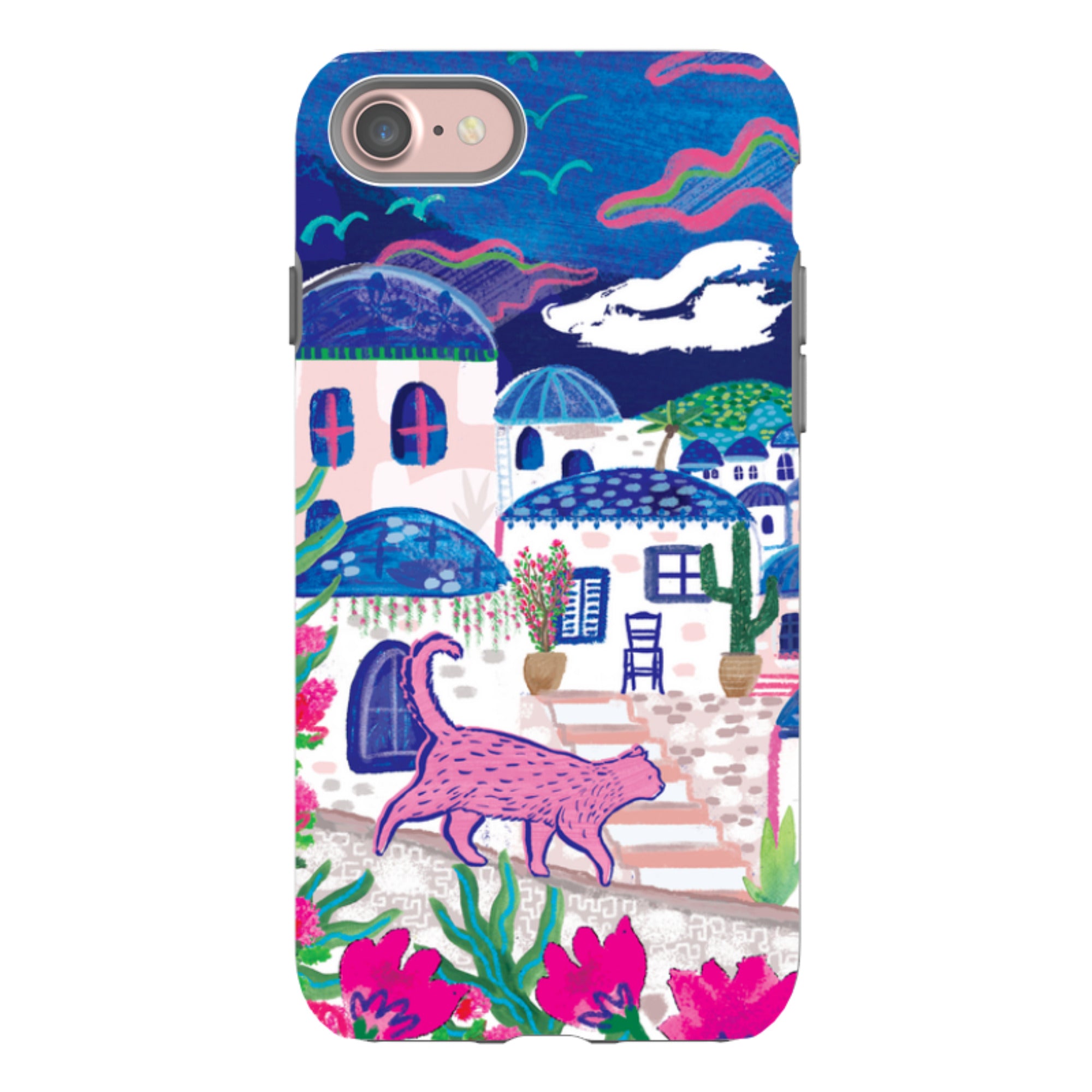 iPhone Tough Case - Sapphire Seas By Emma Frances Grant