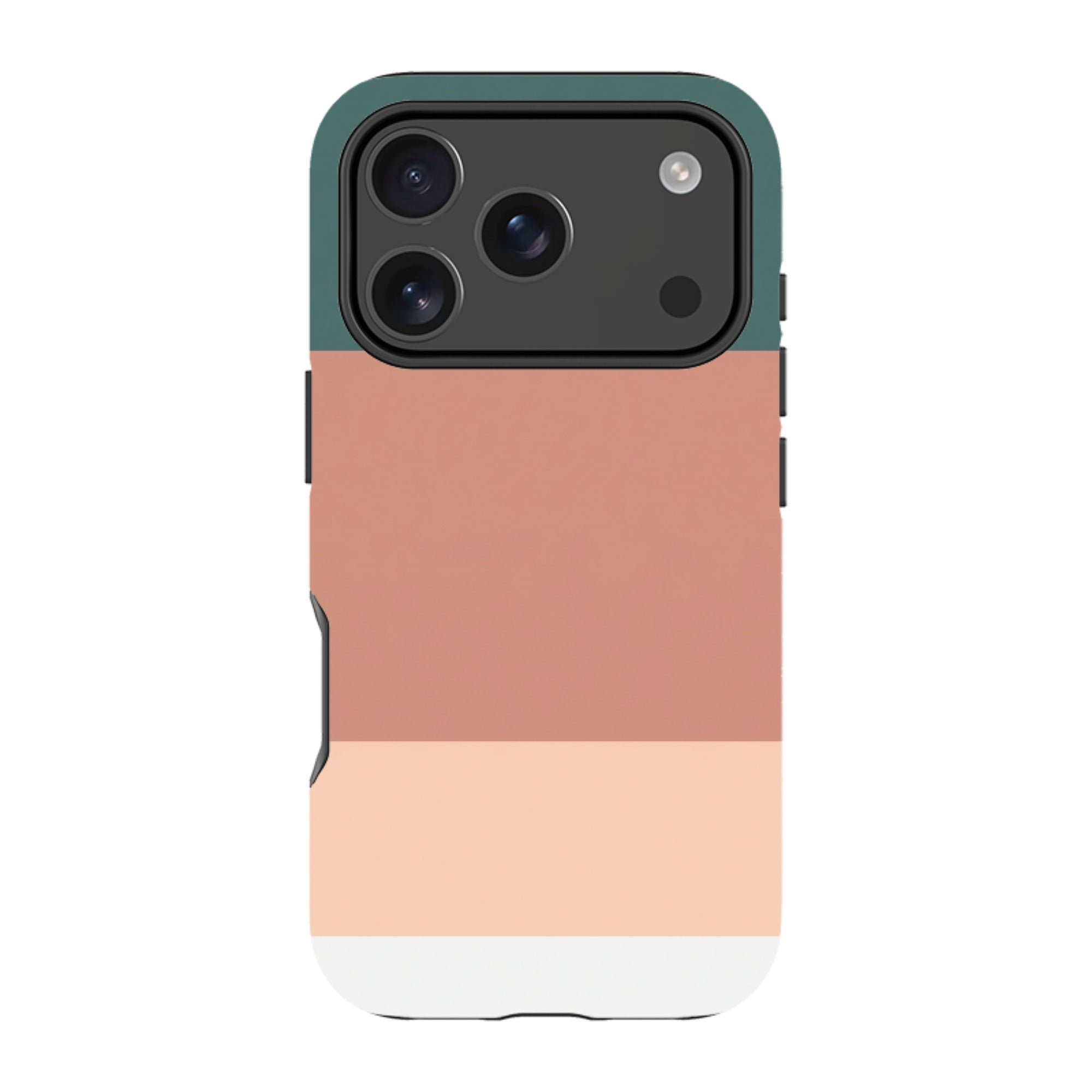 iPhone MagSafe Tough Case - Muted Teal Gradient