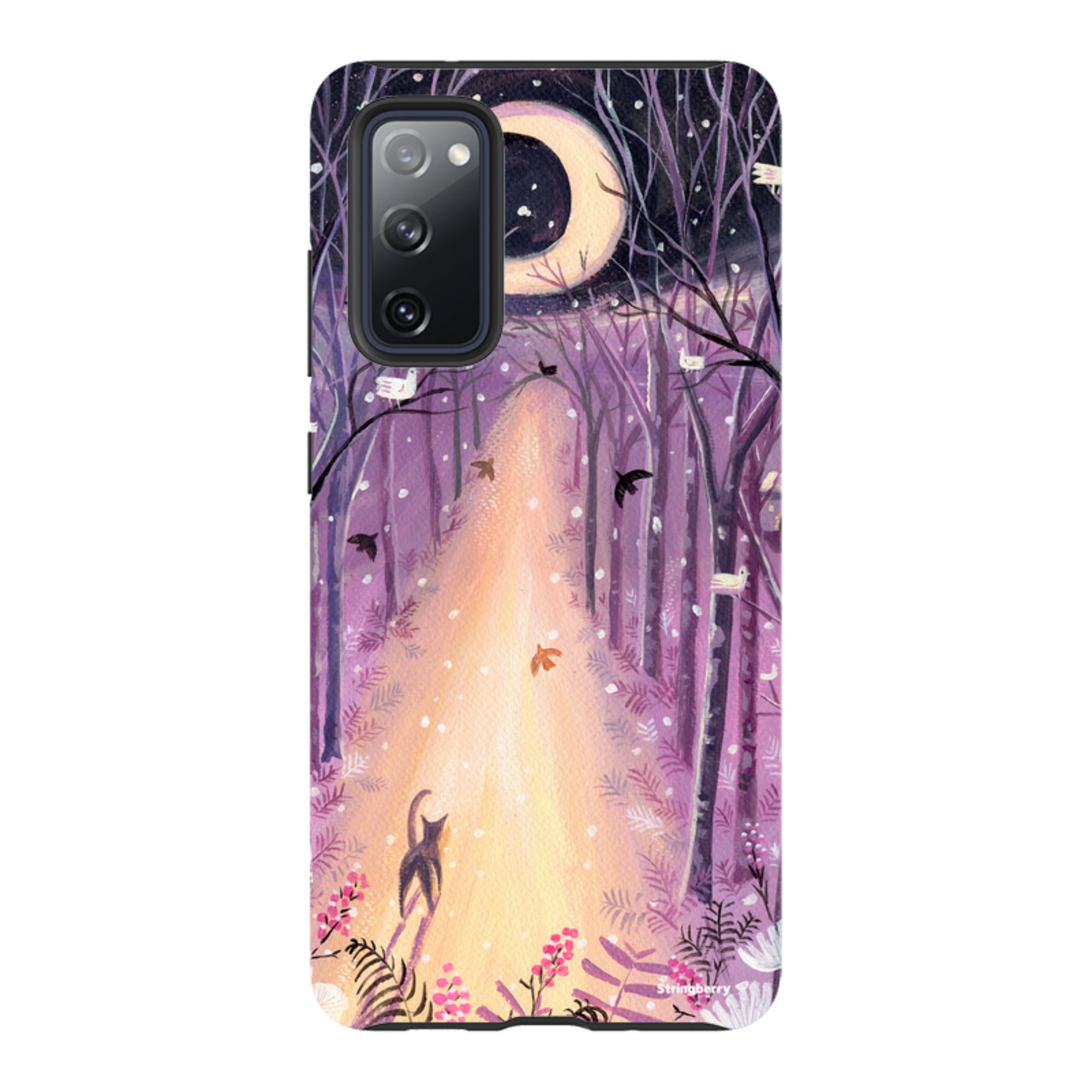 Samsung Tough Case - Forest Cat By Mary Stubberfield