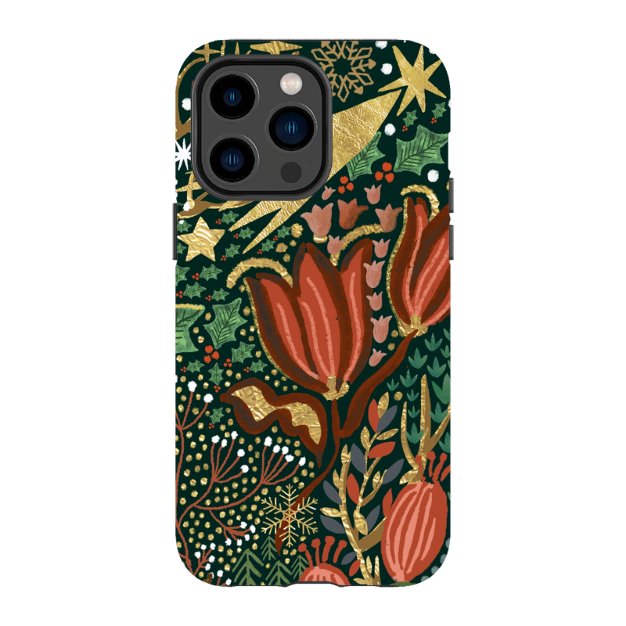 iPhone Tough Case - Winter Deer III By Emma Frances Grant