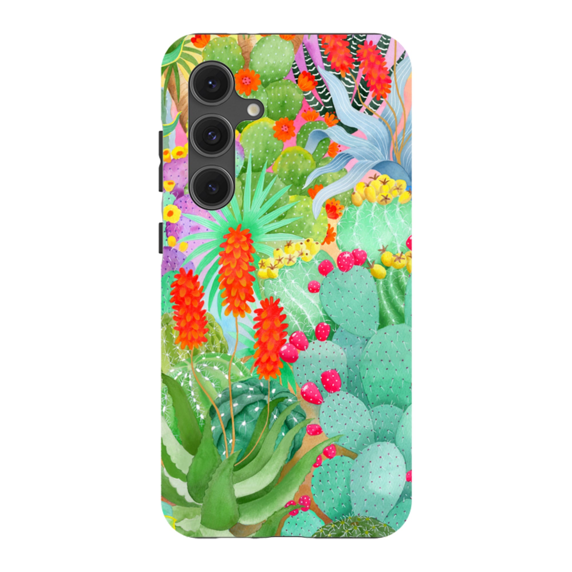 Samsung Tough Case - Cactus By Bex Parkin