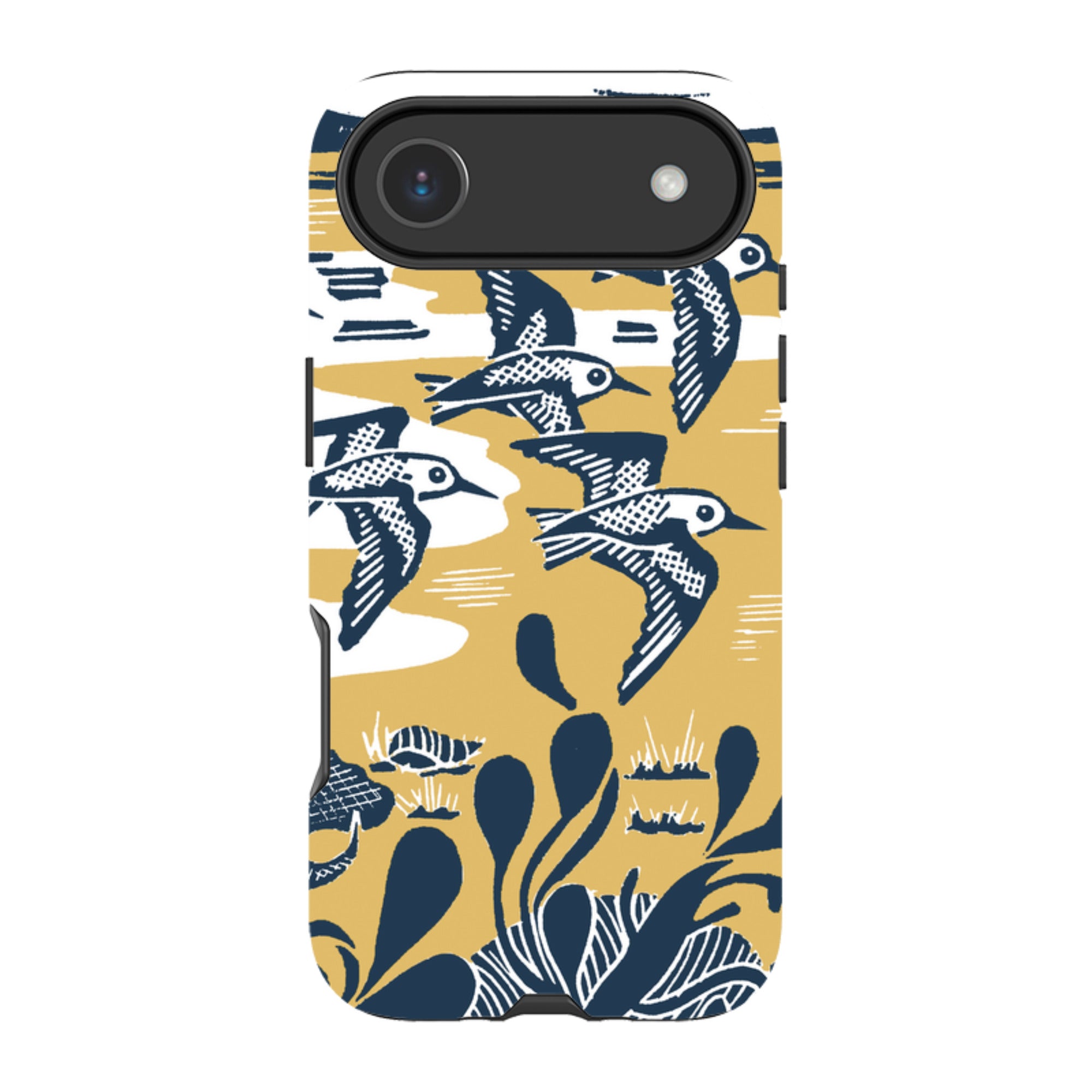 iPhone Tough Case - Sanderlings At The Shore By Kate Heiss