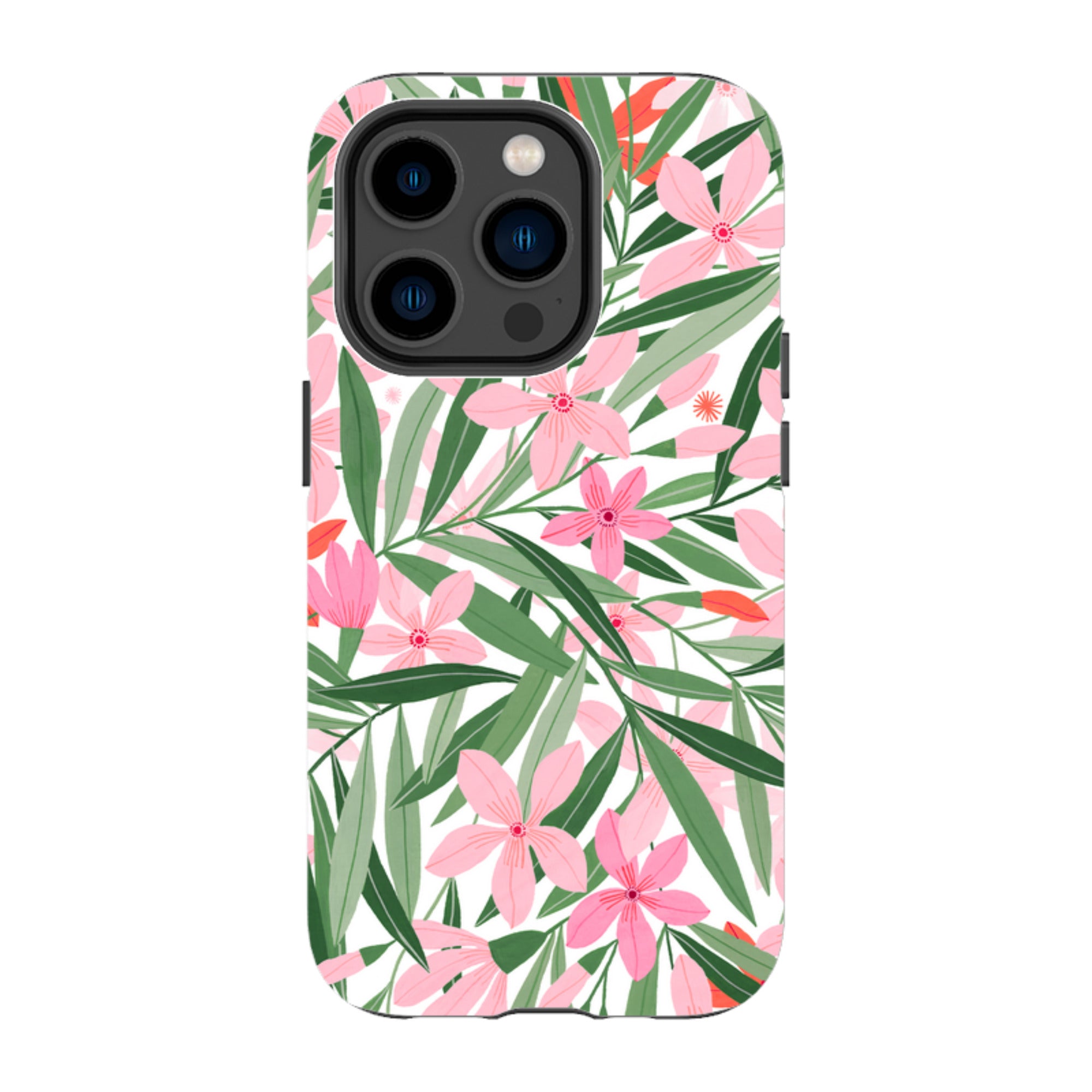 iPhone Tough Case - Oleandro Pattern By Madalina Andronic