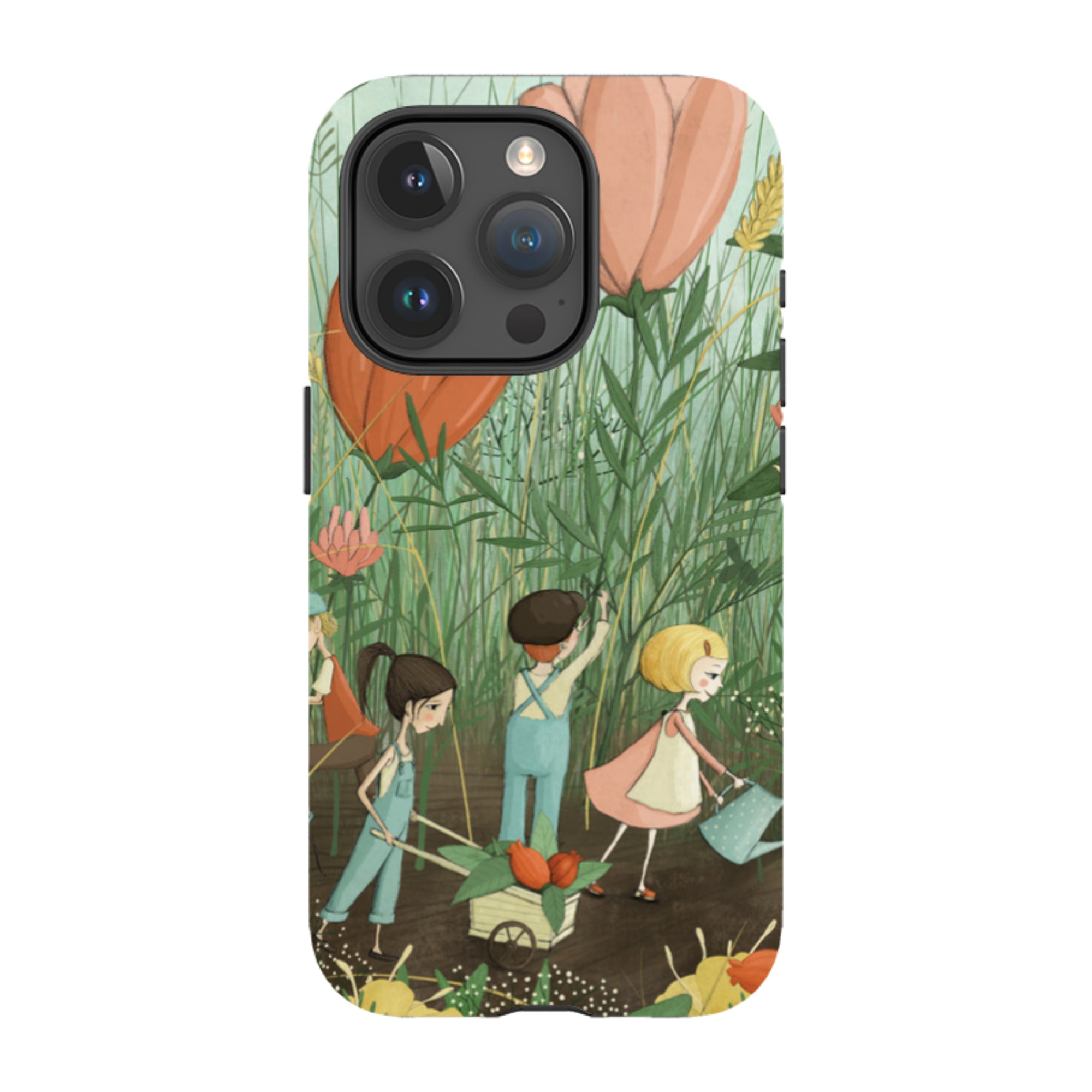 iPhone Tough Case - Garden Day By Maja Lindberg