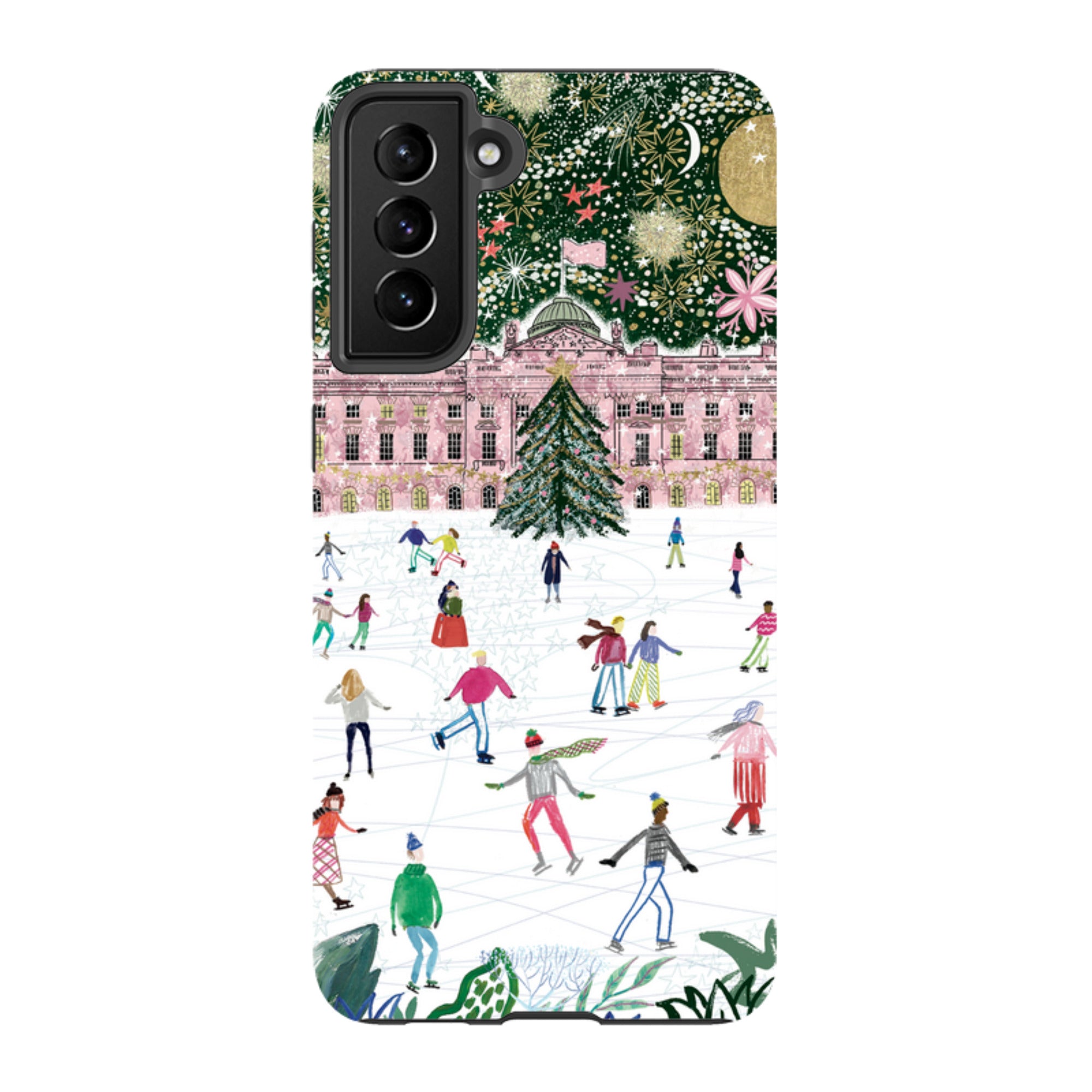 Samsung Tough Case - Skating At Somerset House By Emma Frances Grant