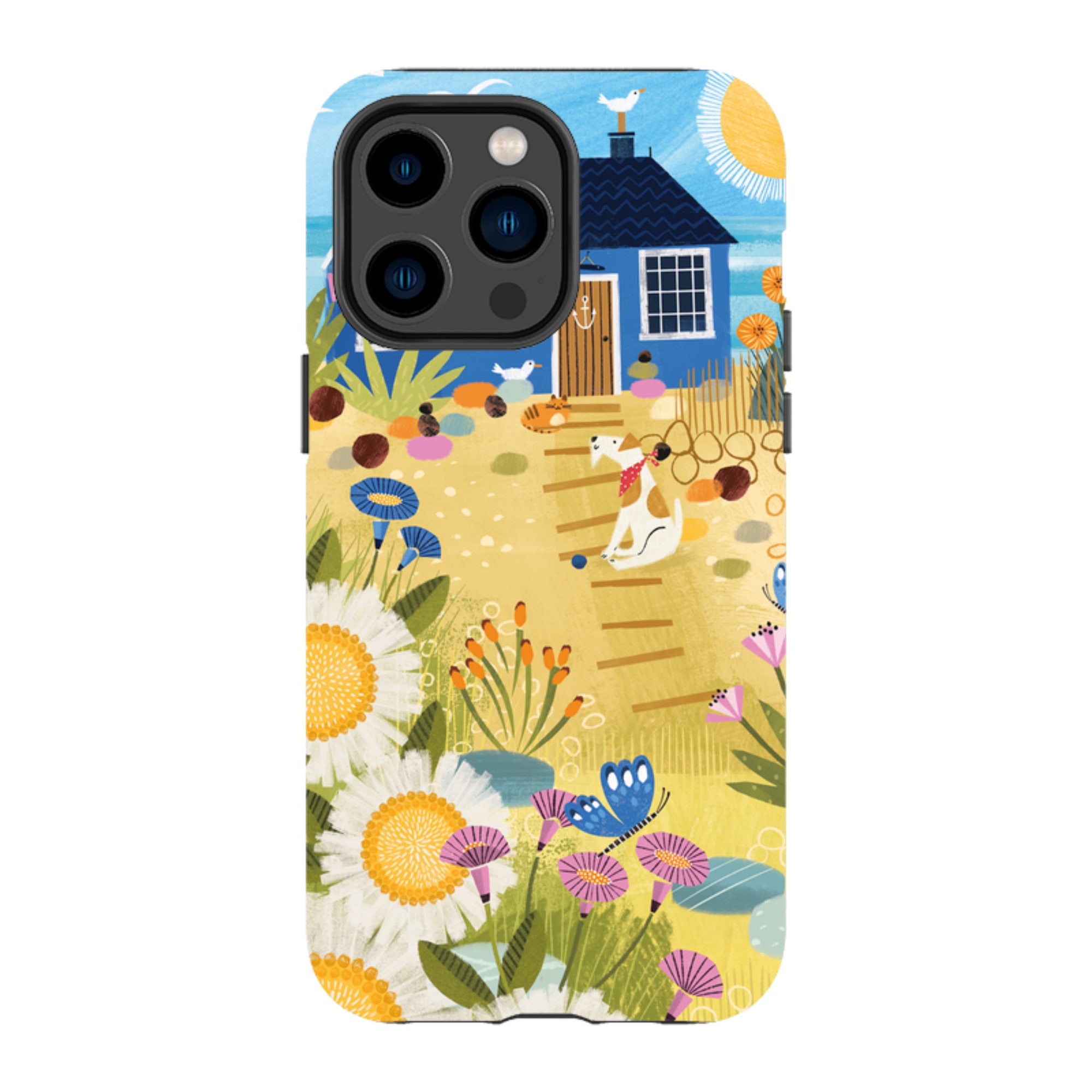 iPhone MagSafe Tough Case - Beach House By Ali Brookes