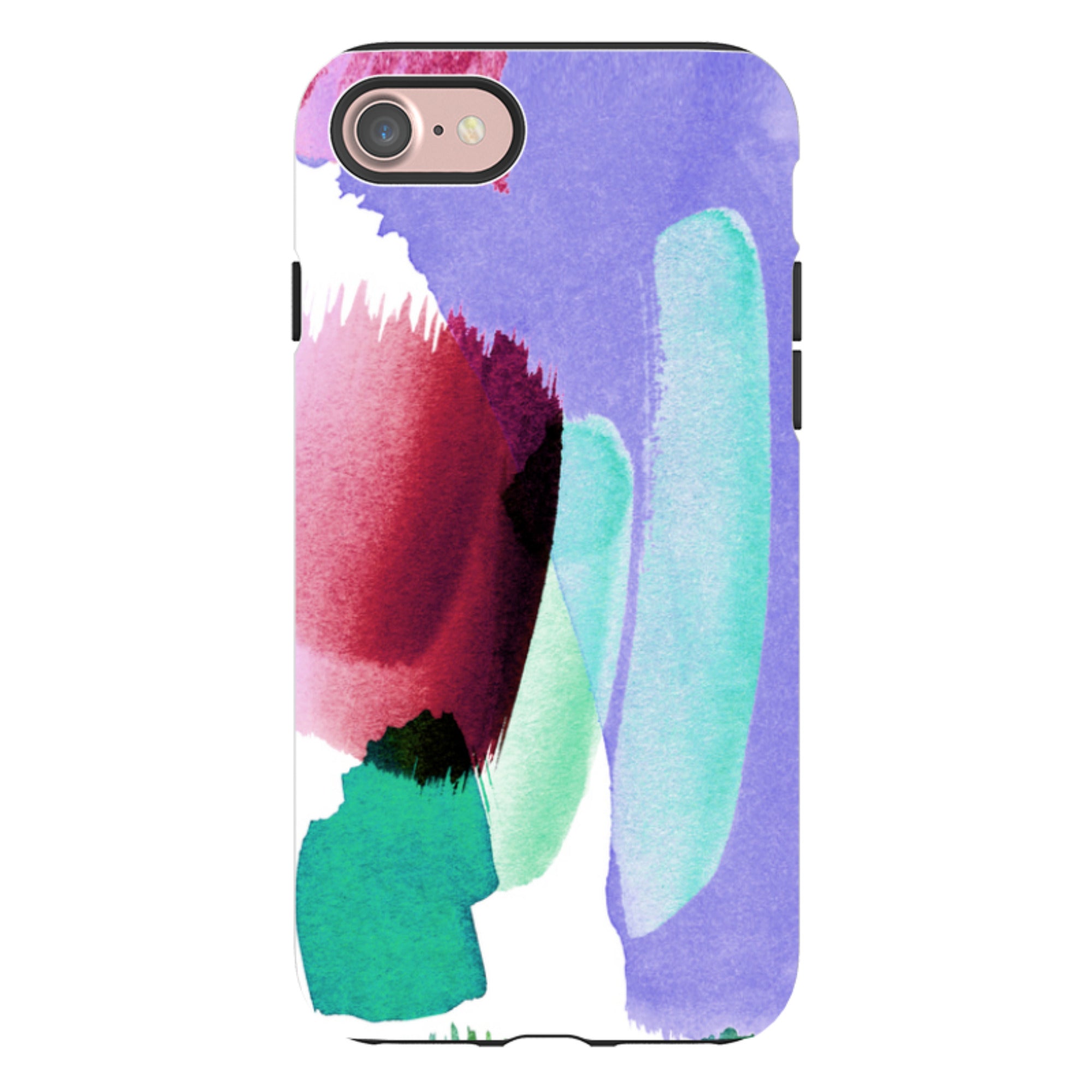 iPhone Tough Case - Watercolour Amethyst By Kitty Joseph