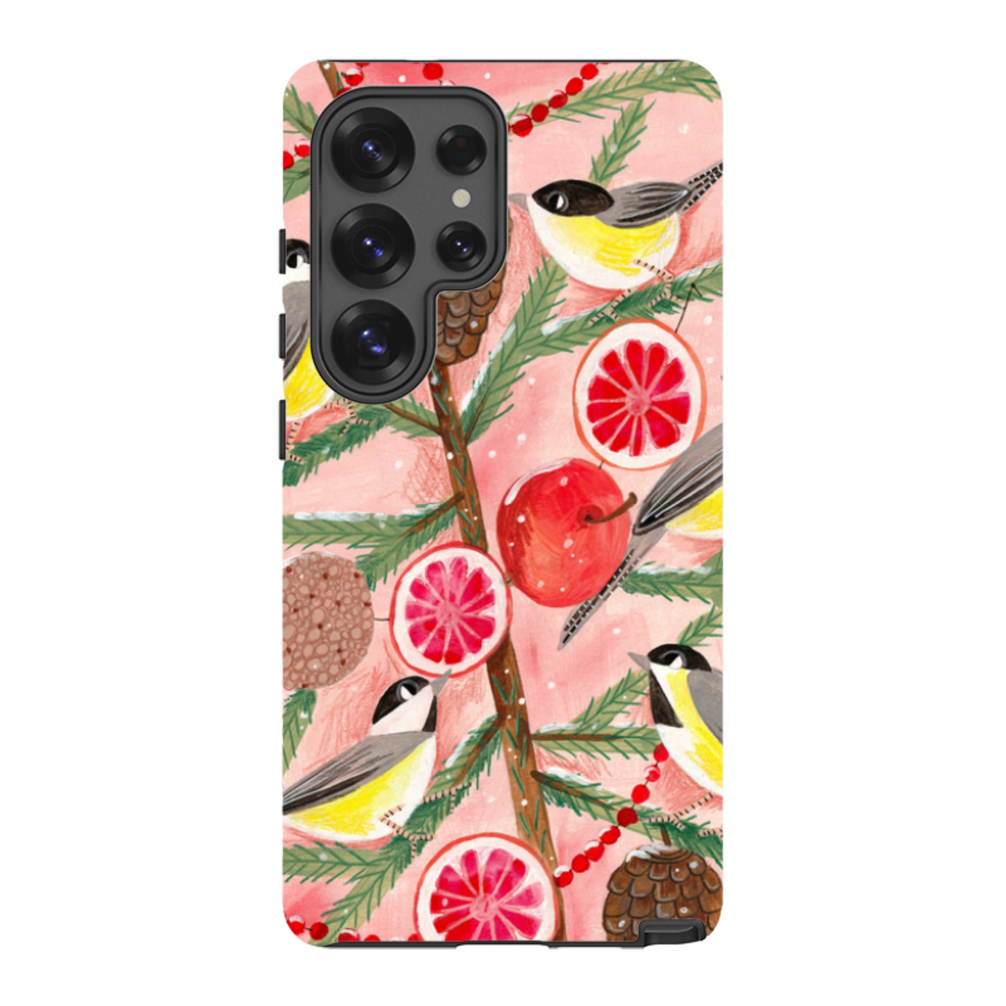 Samsung Tough Case - Chickadee By Caroline Bonne Muller