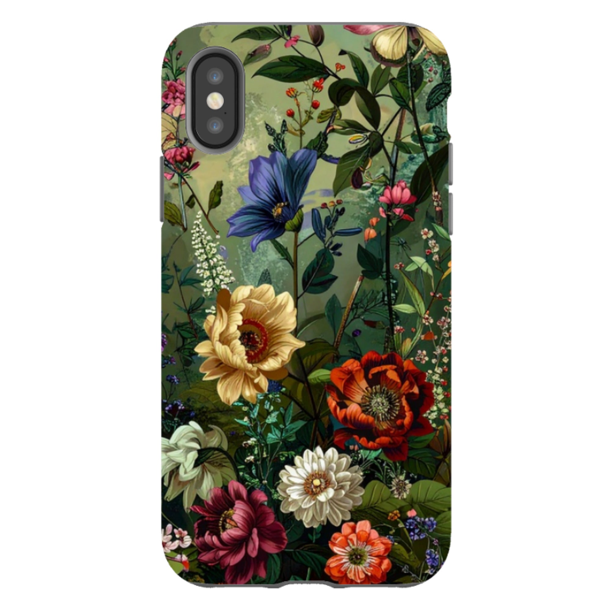 iPhone Tough Case - Green Vyne Colour