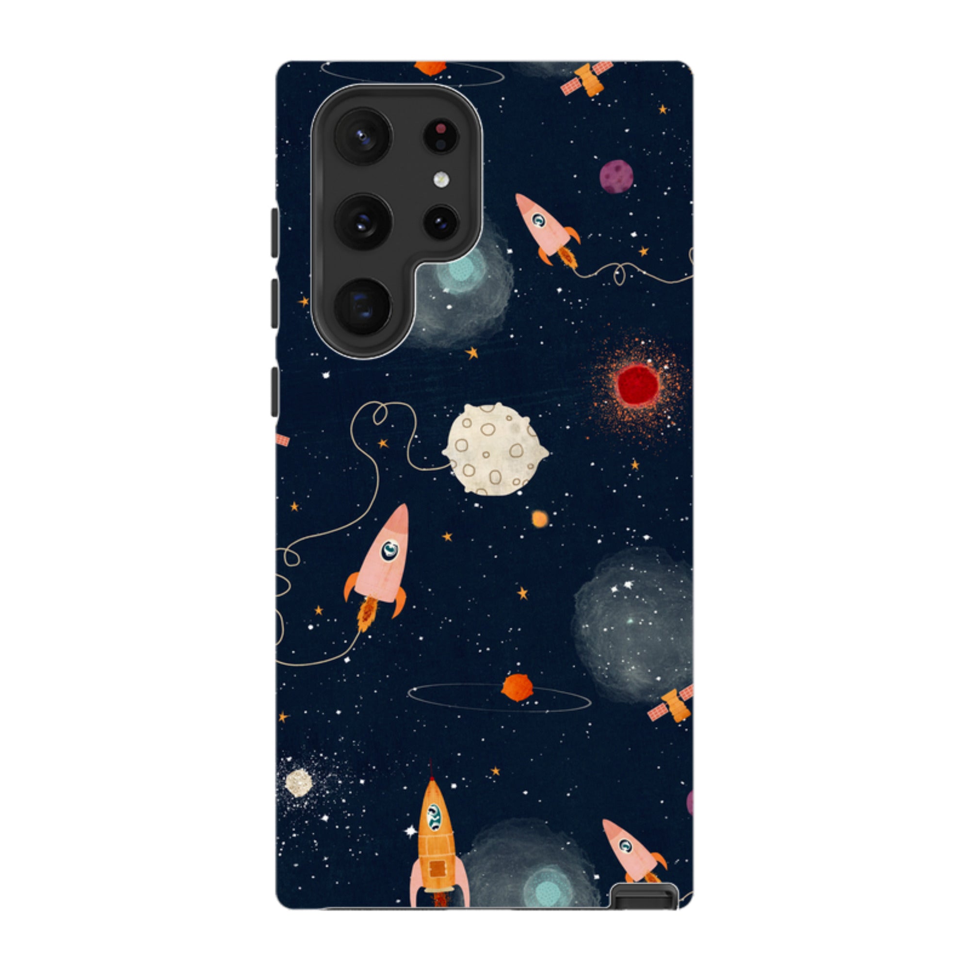 Samsung Tough Case - Rockets Midnight By Katherine Quinn