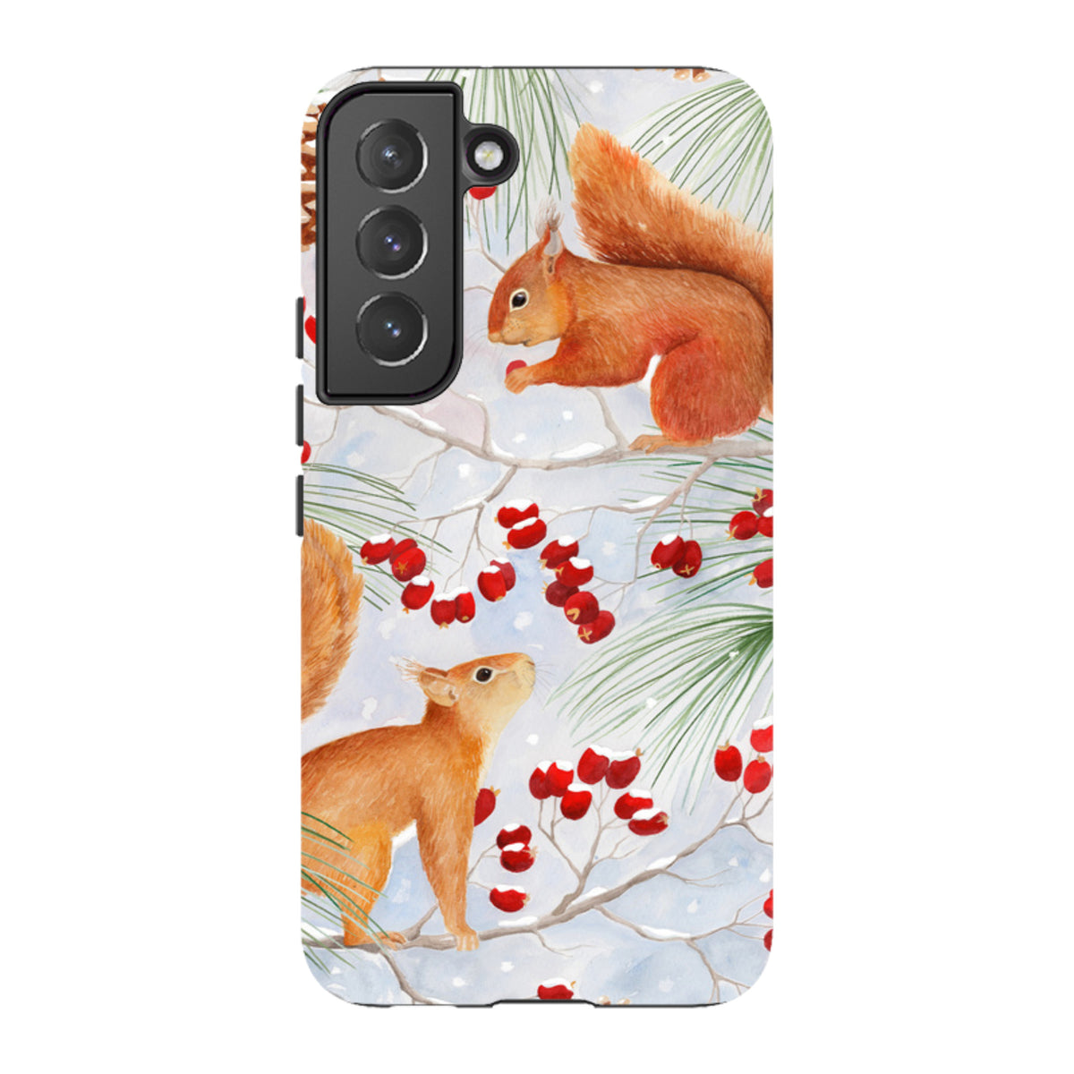 Samsung Tough Case - Red Squirrels By Bex Parkin