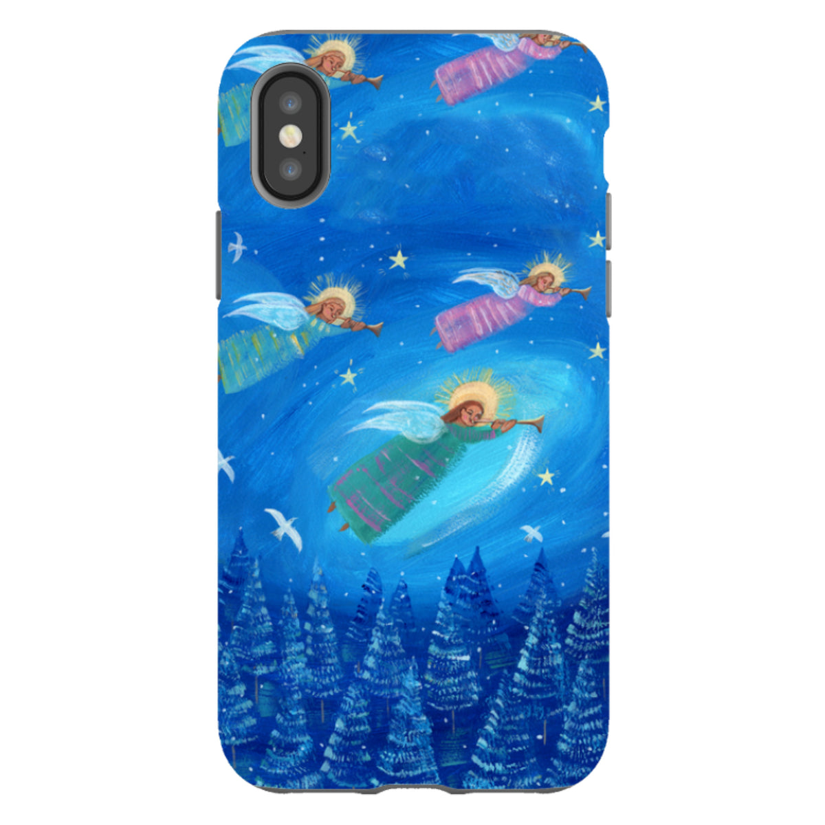 iPhone Tough Case - Angels By Mary Stubberfield