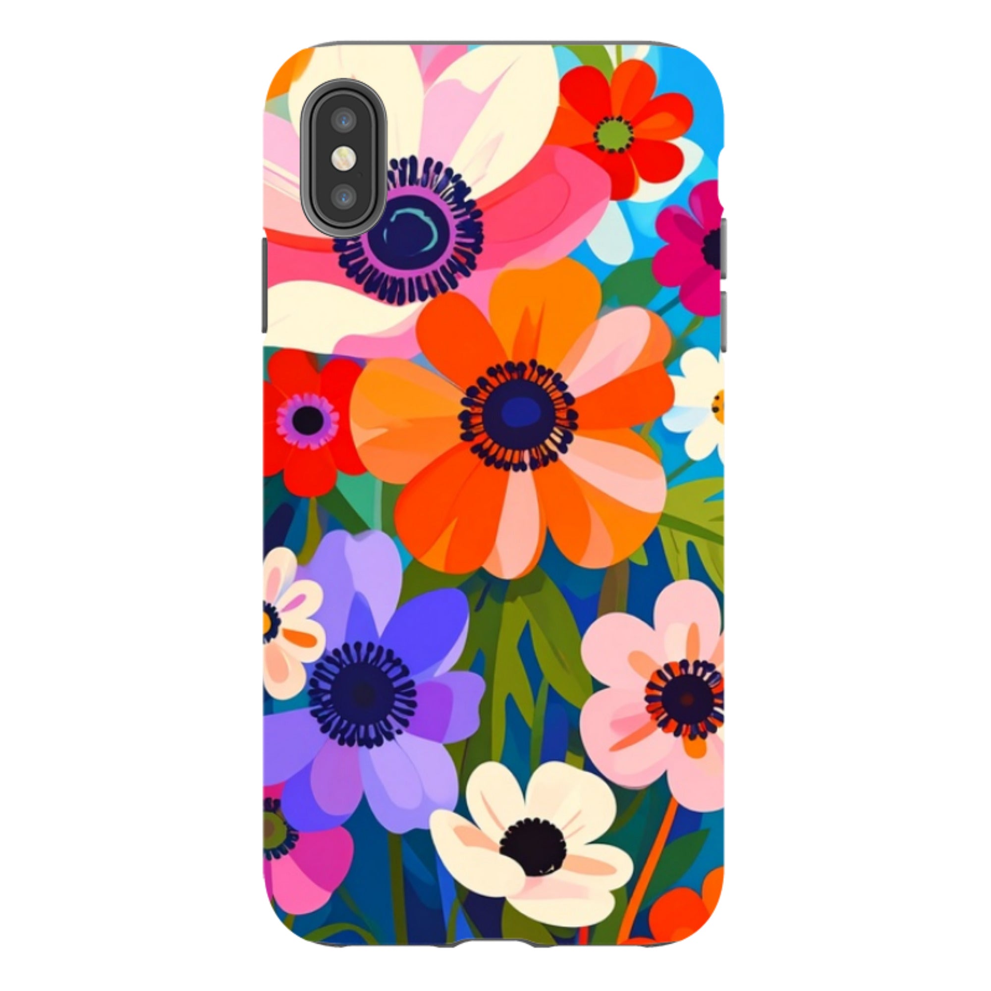 iPhone Tough Case - Angel Summer Floral