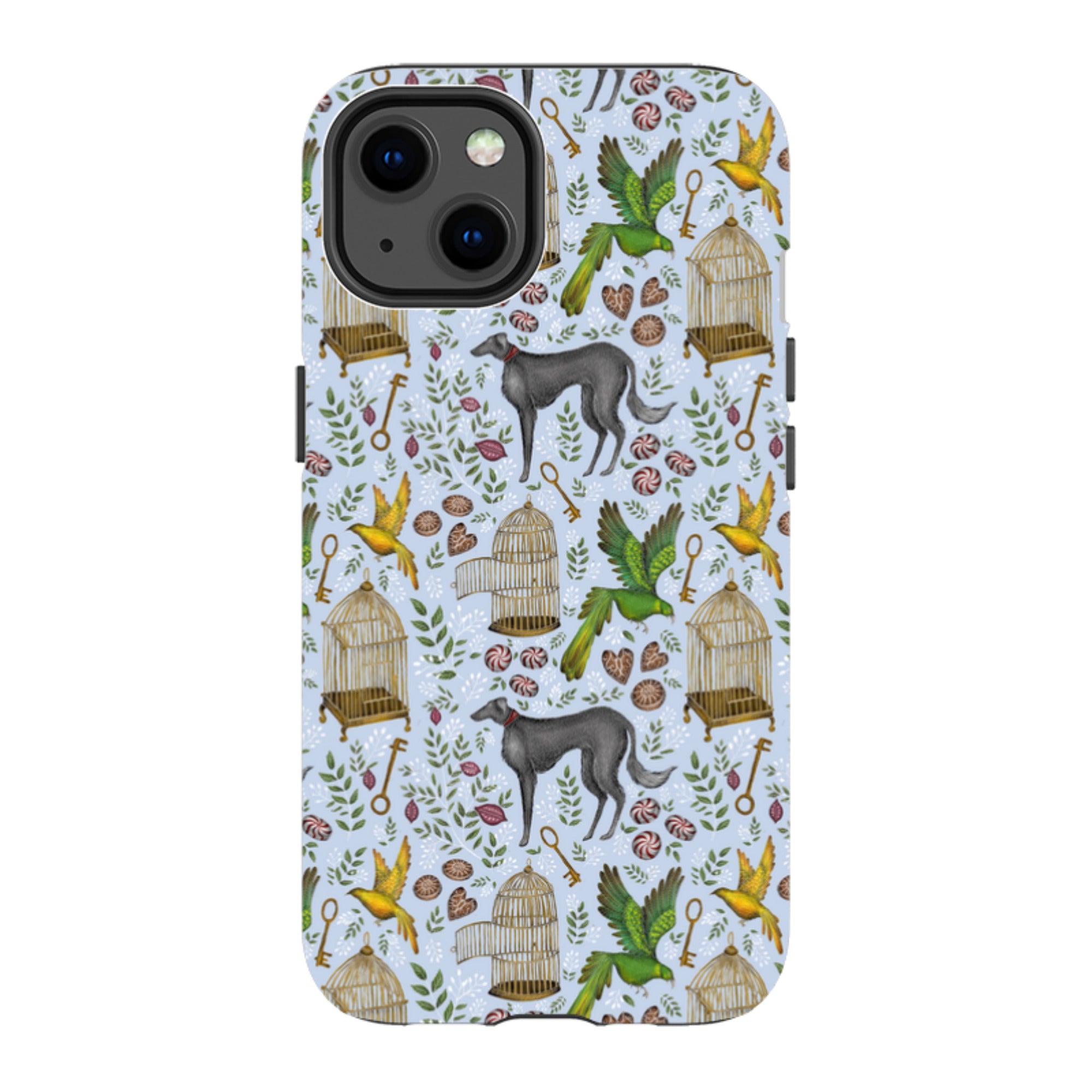 iPhone Tough Case - Amsterdam Blue By Catherine Rowe