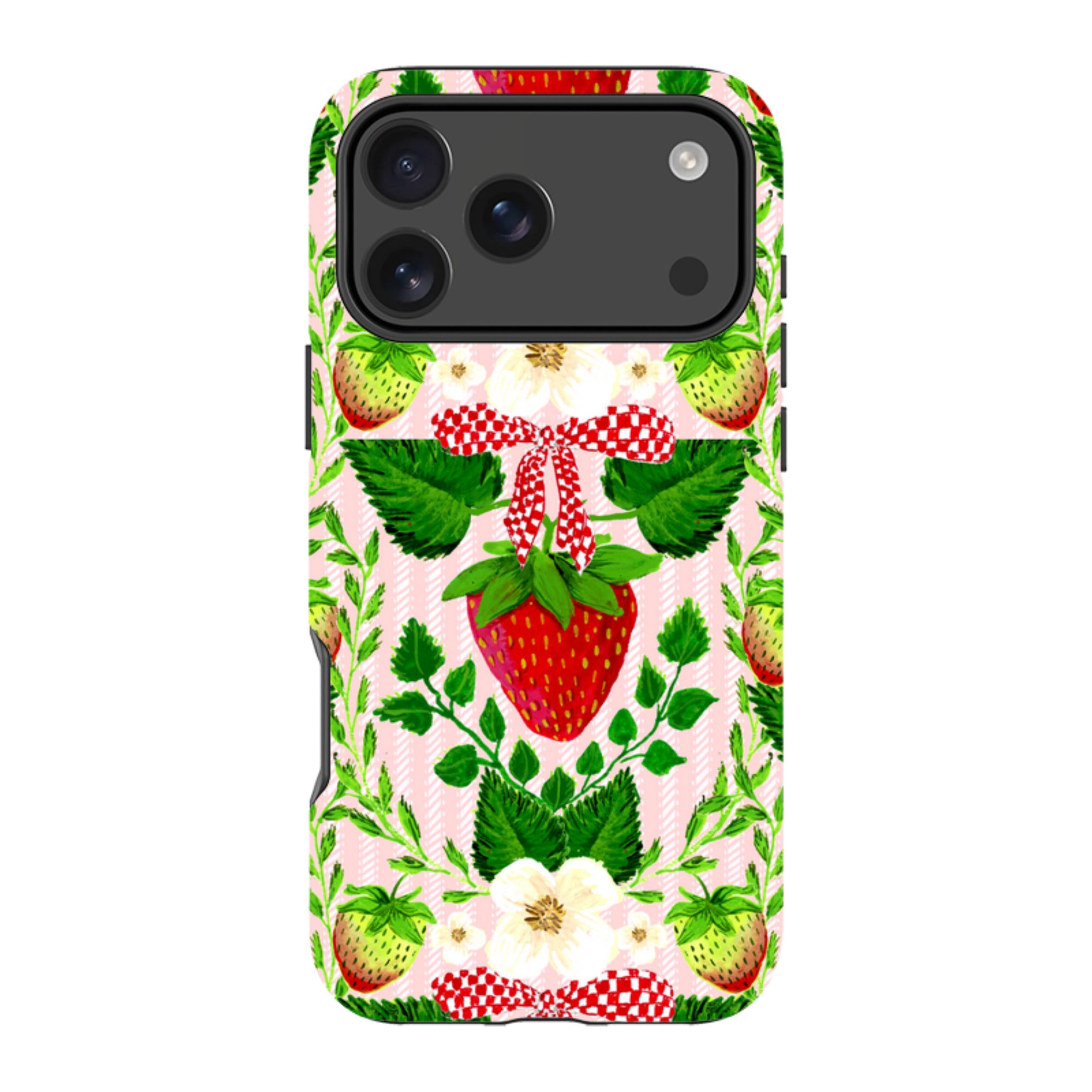 iPhone MagSafe Tough Case - Strawberries I By Abby Jacobs