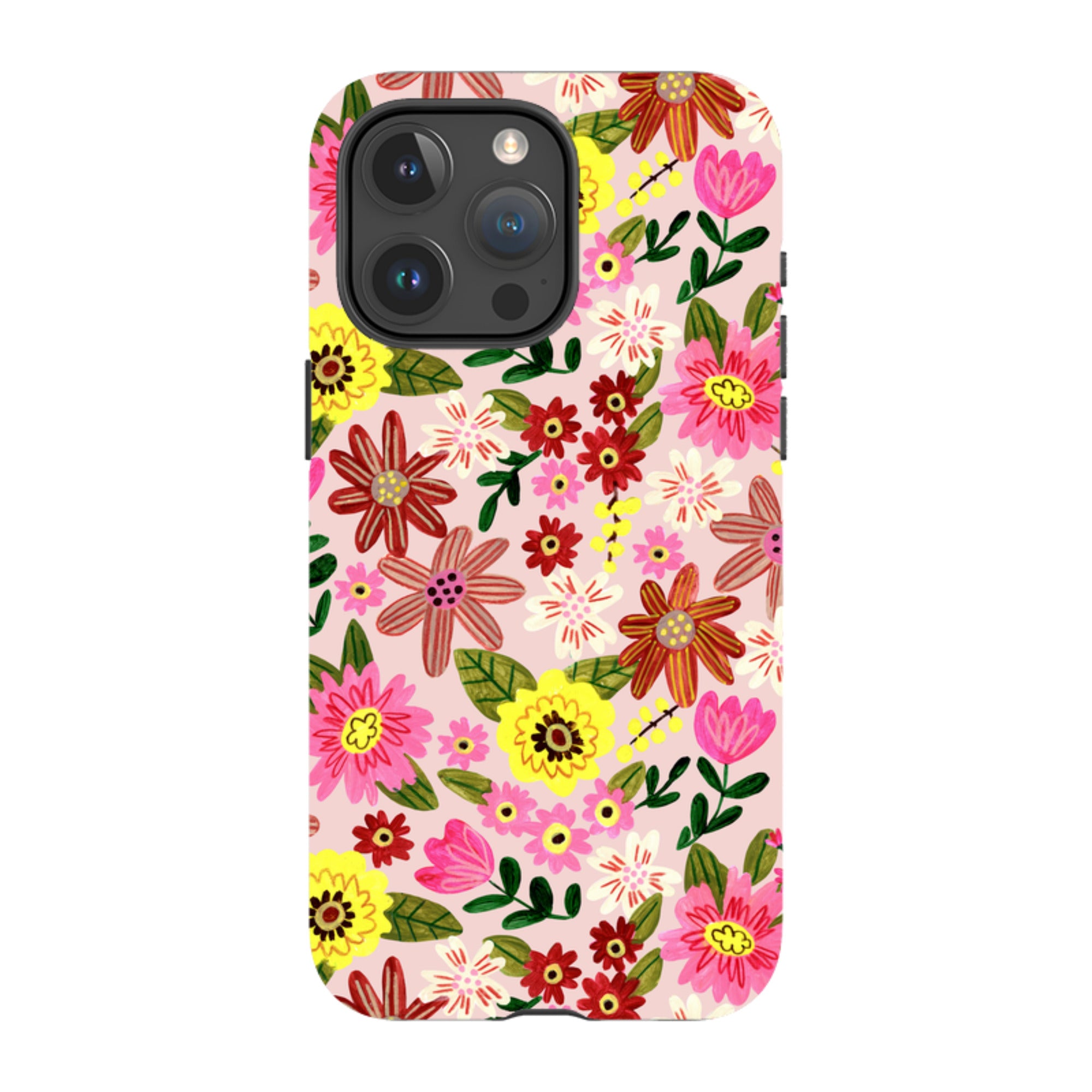 iPhone Tough Case - Spring Floral I By Caroline Bonne Muller