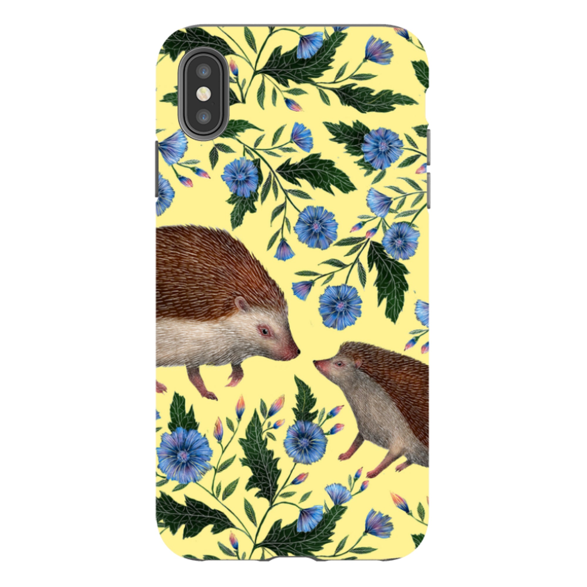 iPhone Tough Case - Hedgehogs By Catherine Rowe