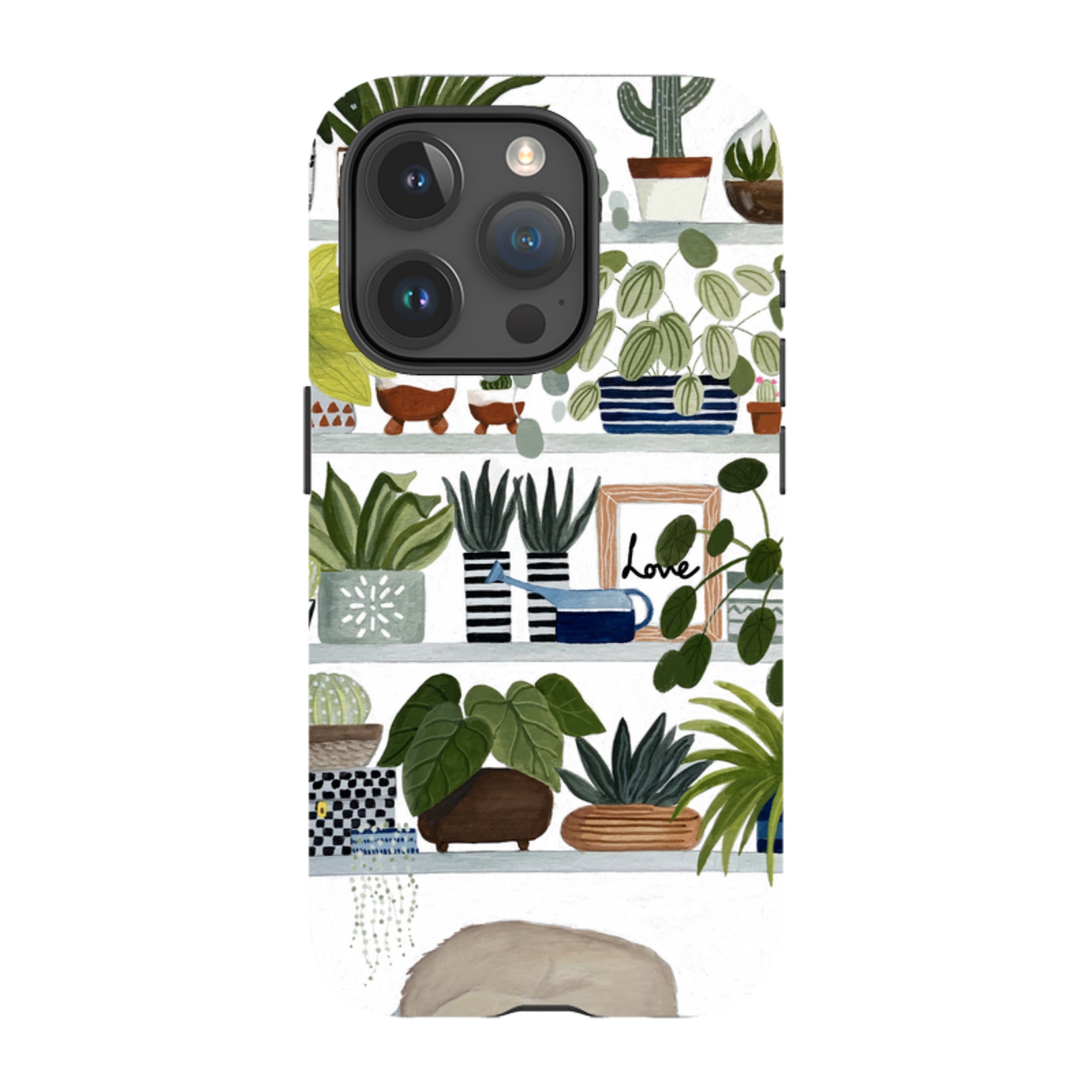 iPhone Tough Case - Plant Shelves By Bex Parkin