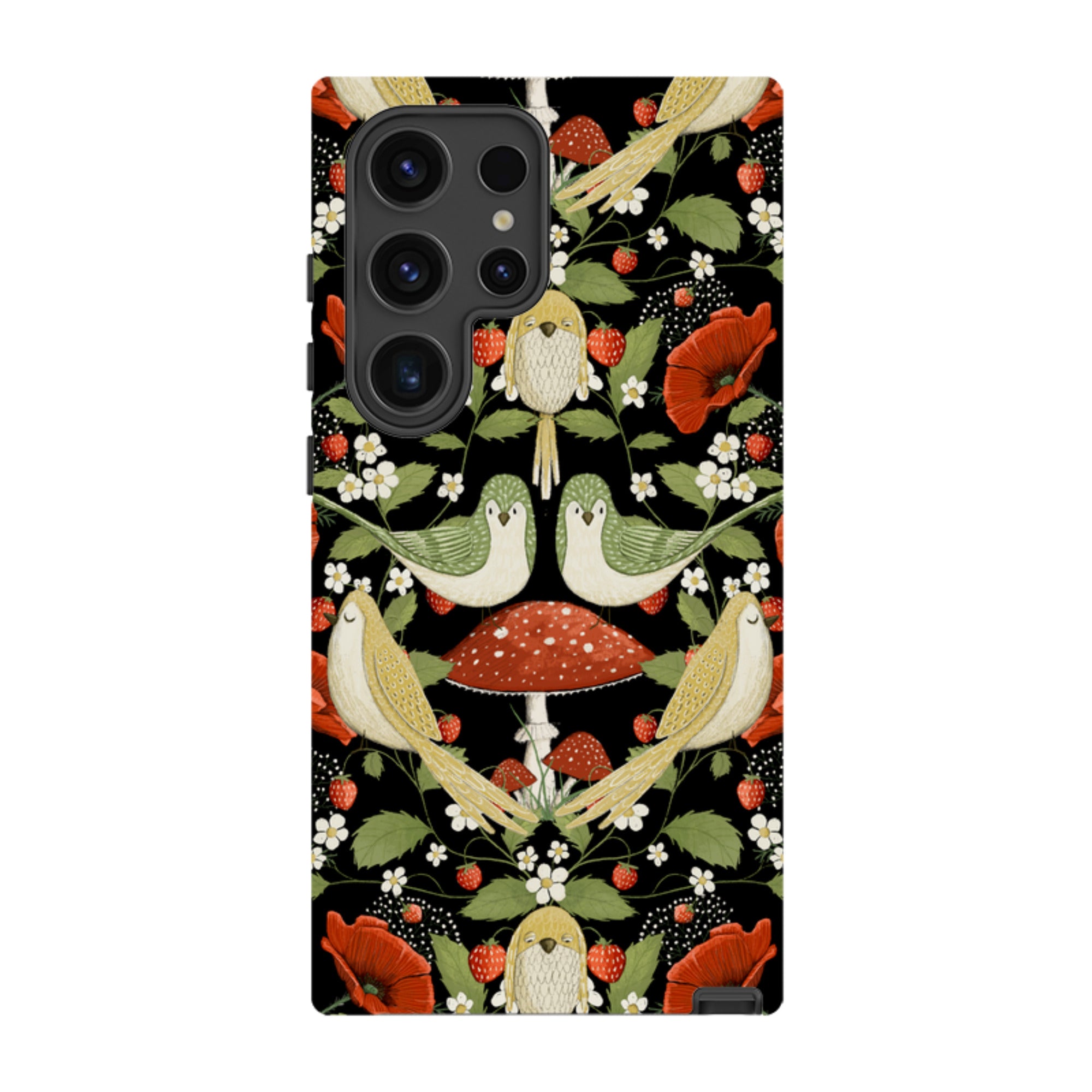 Samsung Tough  Case - Red Poppies By Maja Lindberg