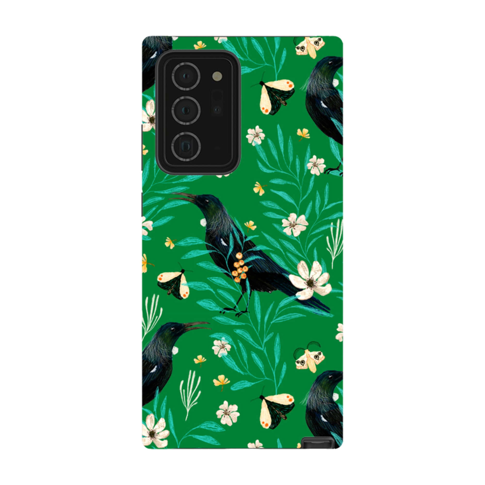 Samsung Tough Case - Tui Green By Katherine Quinn