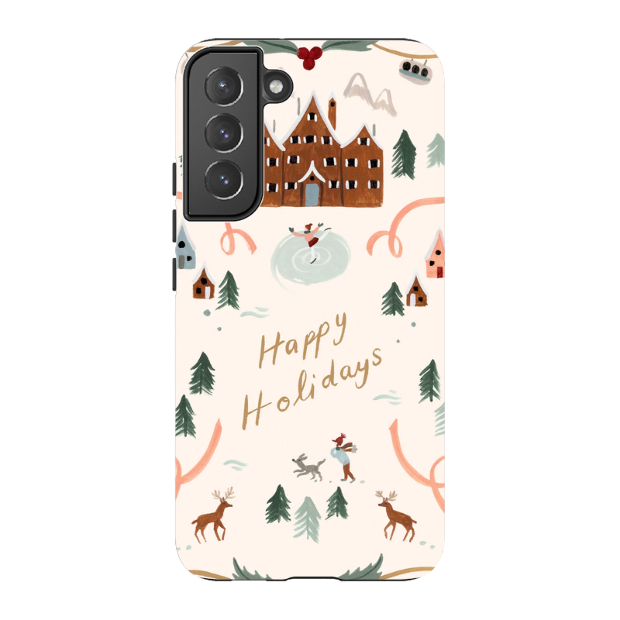 Samsung Tough Case - Happy Holidays By Bex Parkin
