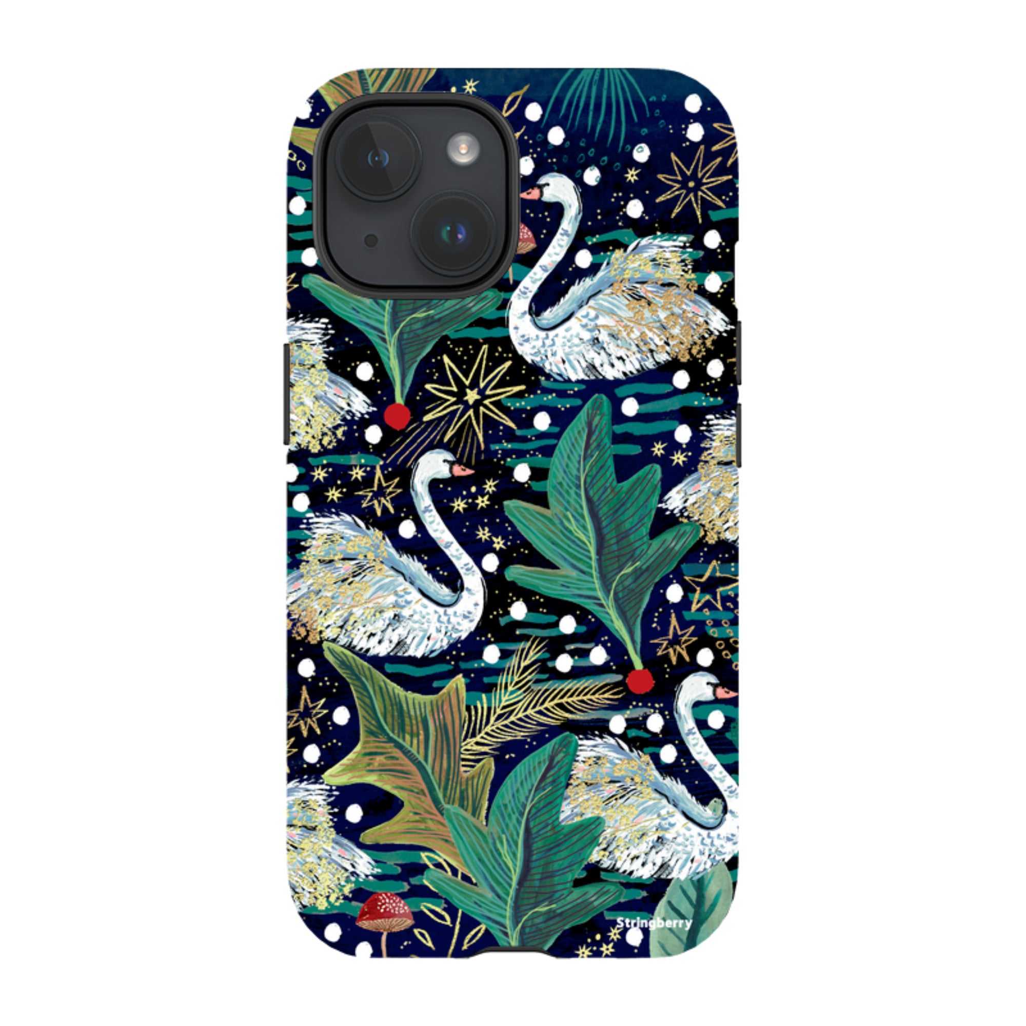 iPhone MagSafe Tough Case - Swan By Emma Frances Grant