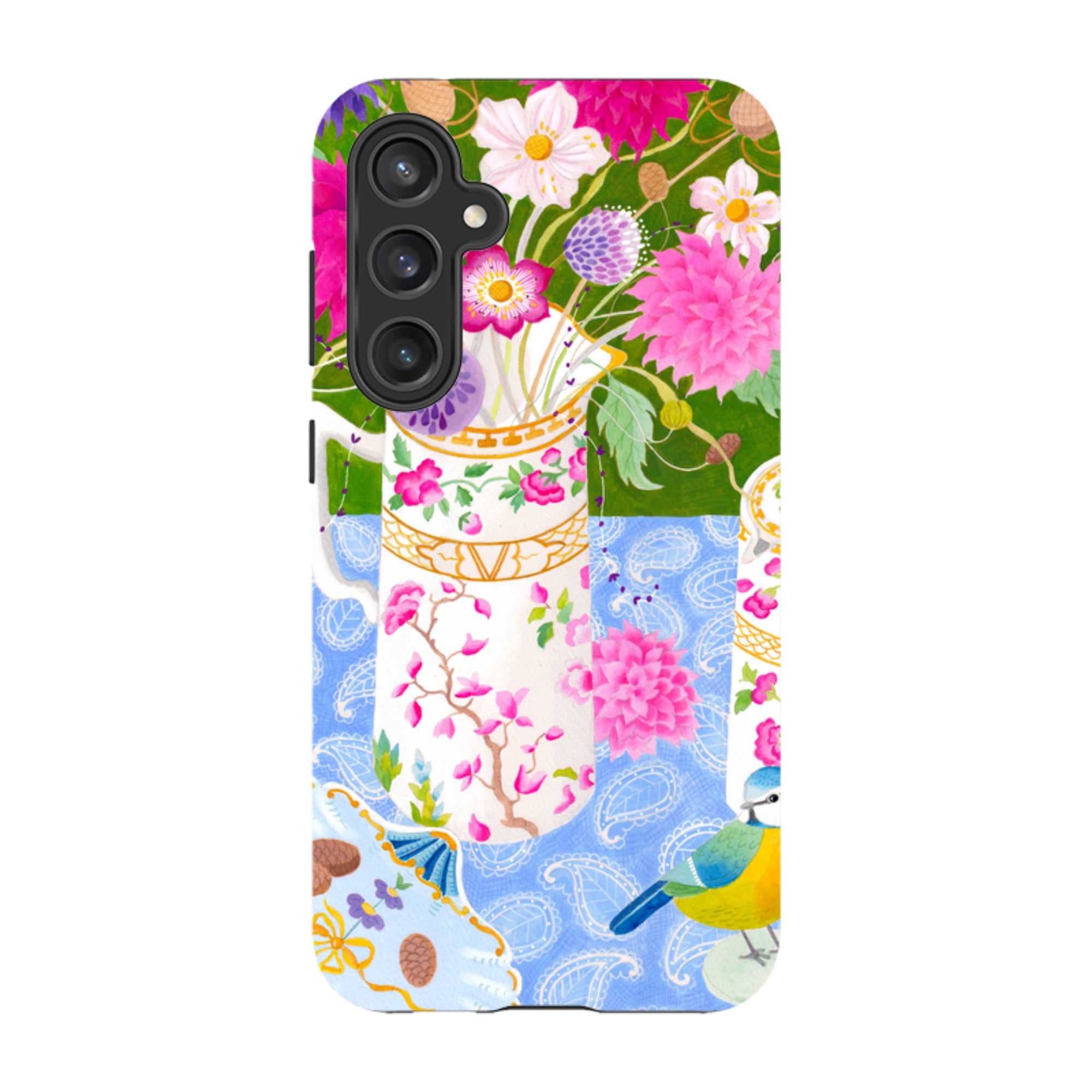 Samsung Tough Case - Dahlias By Bex Parkin
