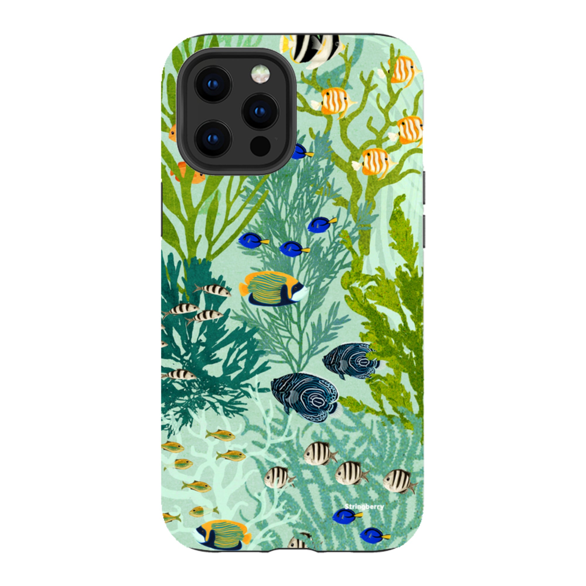 iPhone Tough Case - Coral Forest By Katherine Quinn